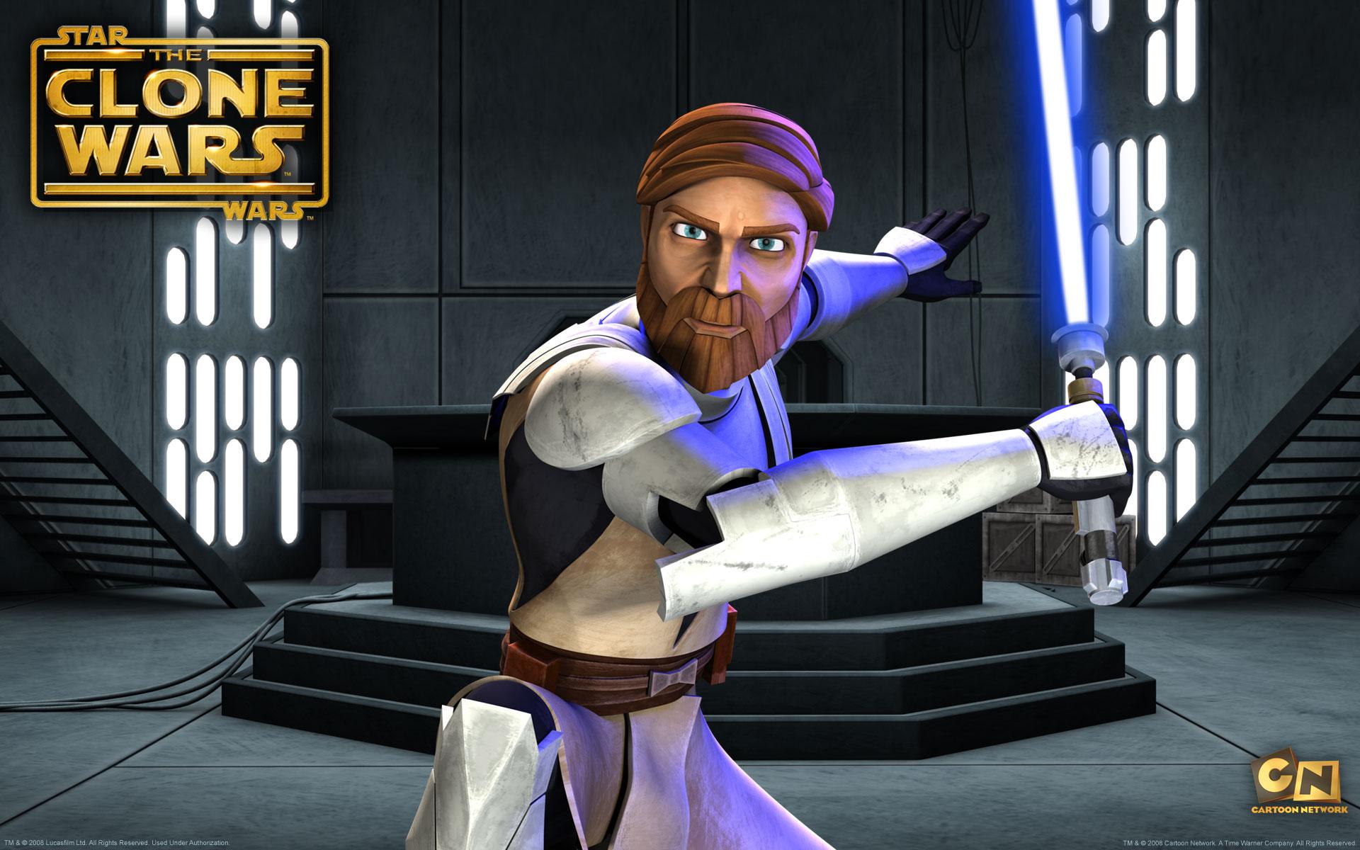 1920x1200 Obi Wan Kenobi From The Clone Wars Desktop Wallpaper