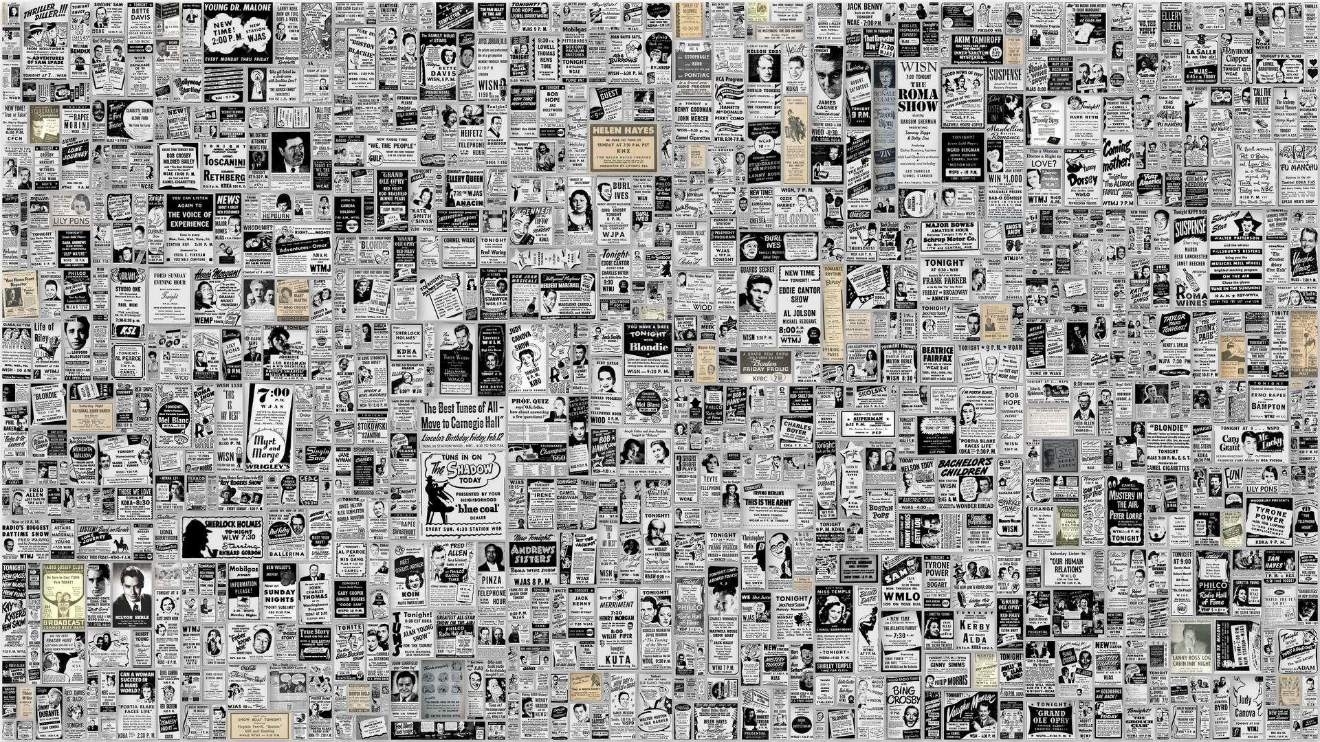 Old Newspaper Wallpapers Top Free Old Newspaper Backgrounds Wallpaperaccess