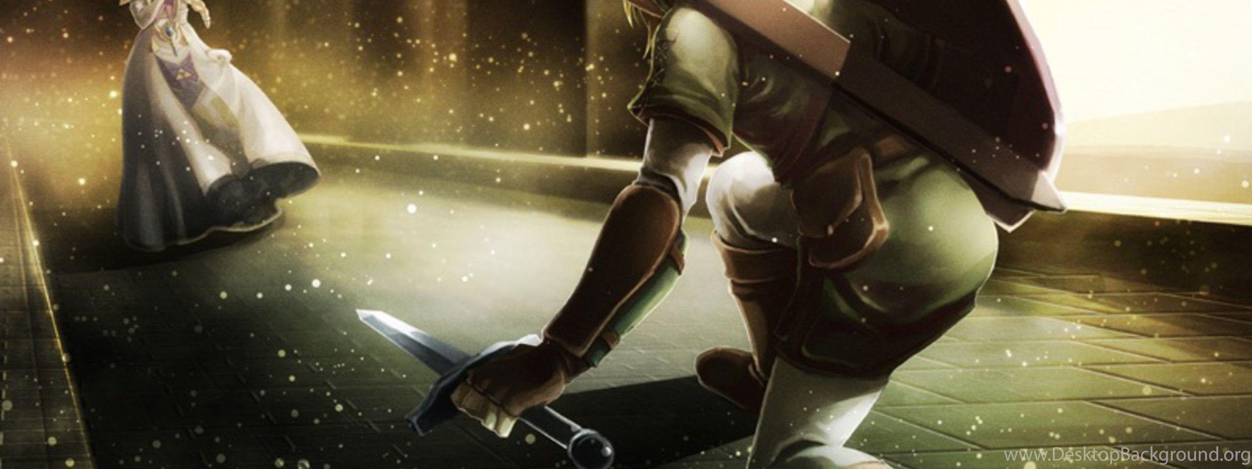 2560x960 Download Wallpaper 2560x1440 The Legend Of Zelda, Character, Elf
