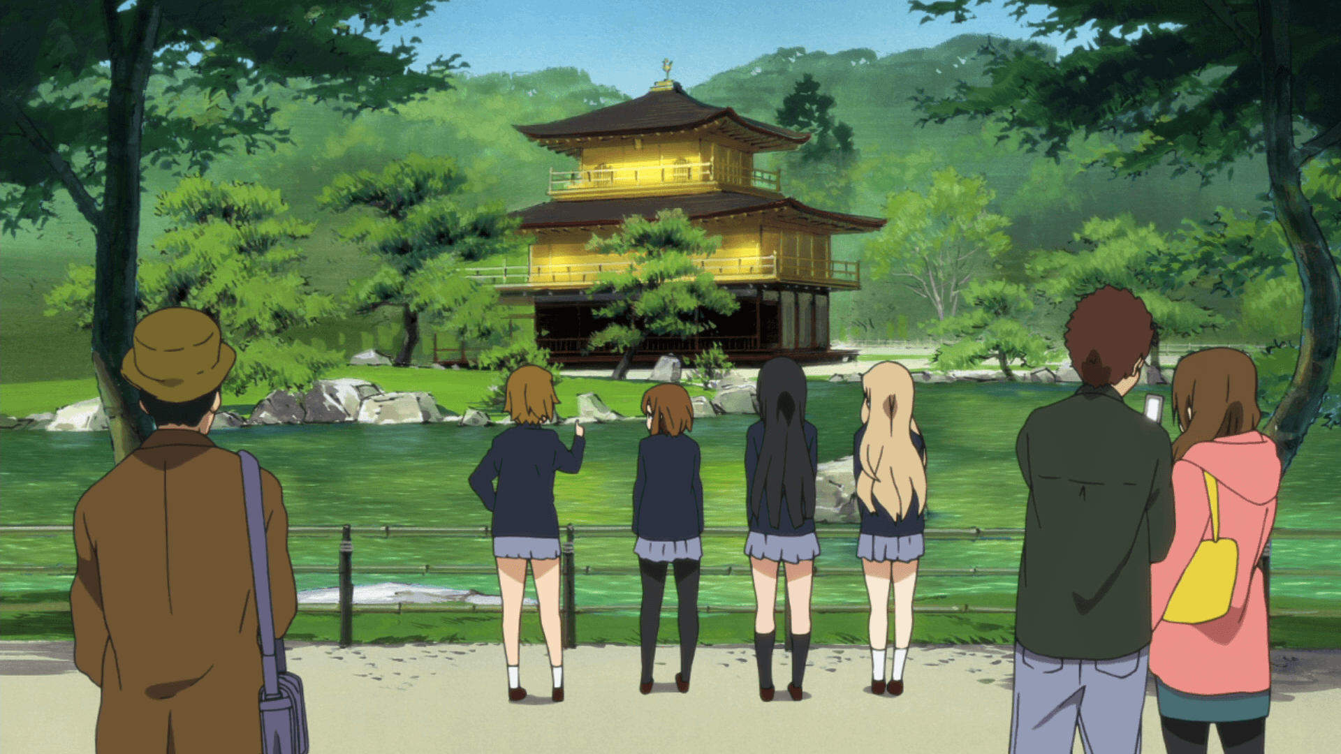 1920x1080 HTT Inside The Kinkaku Ji.png. K ON!