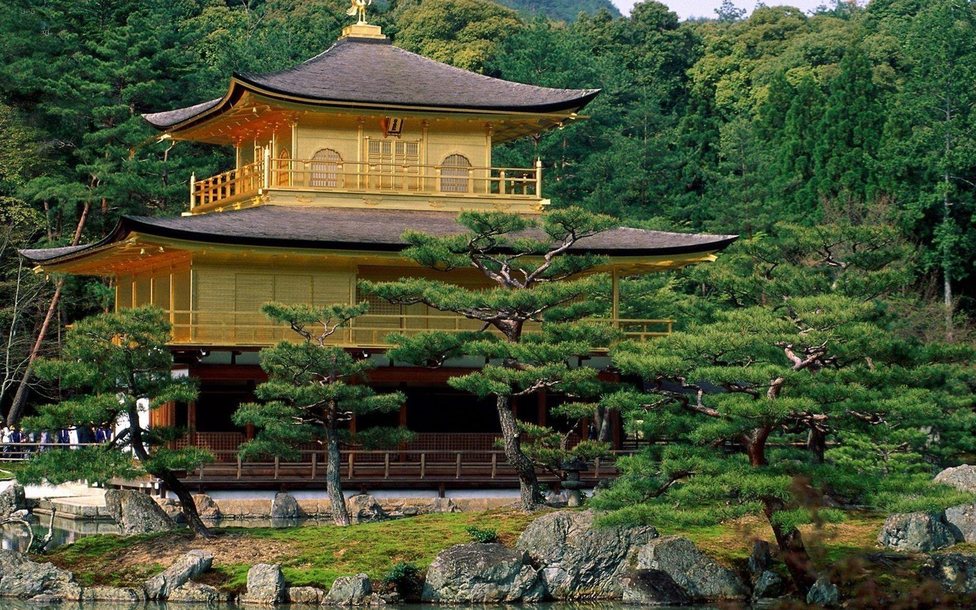 1920x1200 Kinkaku Ji Temple In Japan HD Wallpaper