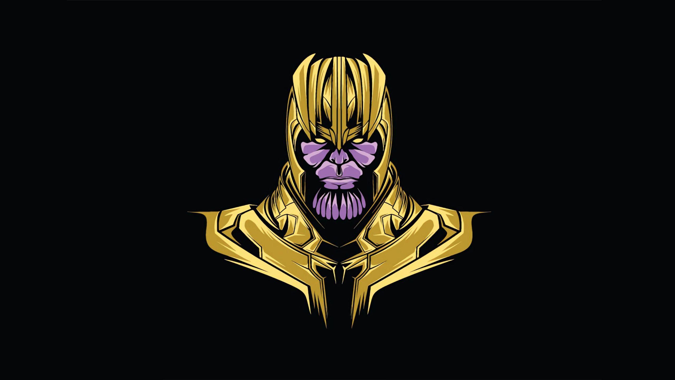 2560x1440 Thanos Minimal 1440P Resolution Wallpaper, HD Minimalist