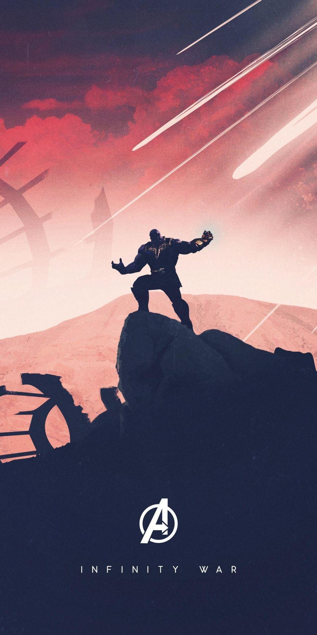 1080x2160 Thanos, Titan, Avengers: infinity war, artwork, 1080x2160