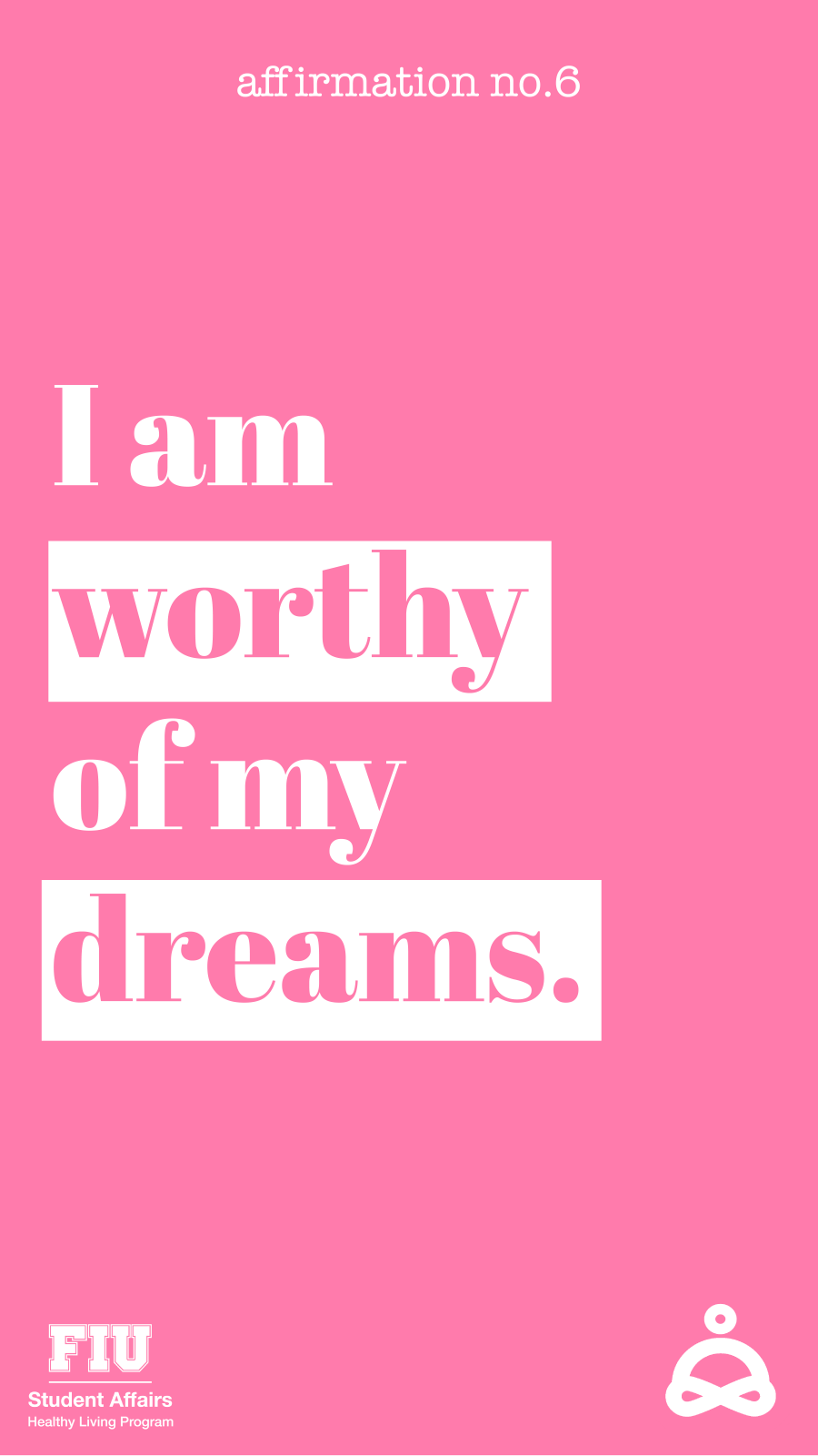 900x1600 Affirmation Phone Wallpaper International University