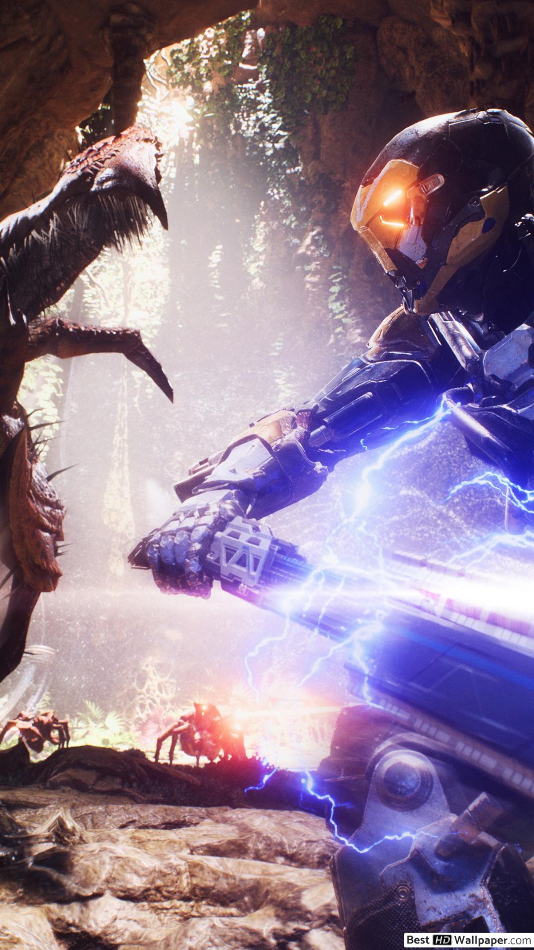 1080x1920 Face Off at Anthem HD wallpaper download