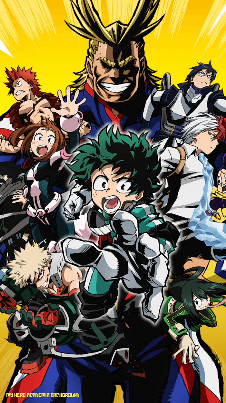 727x1293 Midoriya Wallpaper