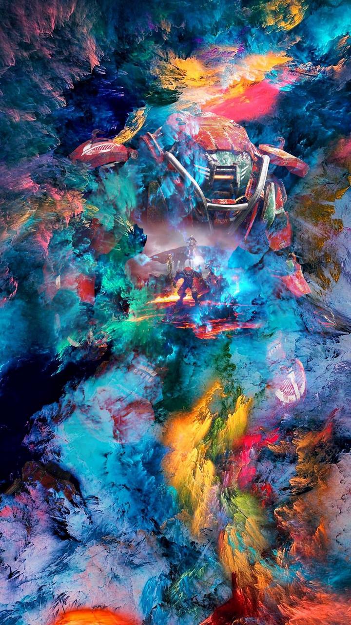 720x1280 Anthem Colossus wallpaper