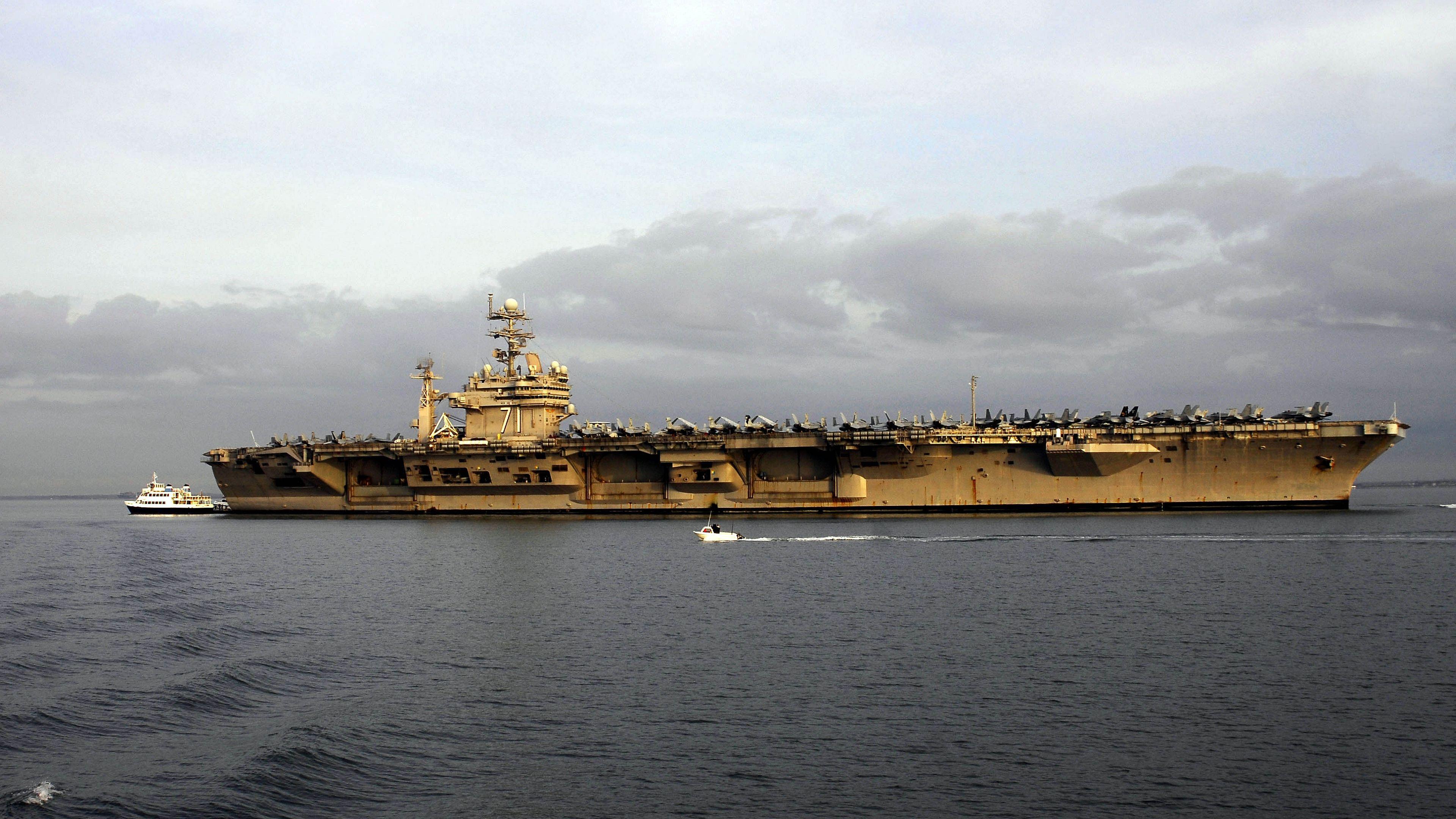 3840x2160 USS Theodore Roosevelt (CVN 71) HD Wallpaper And Background Image