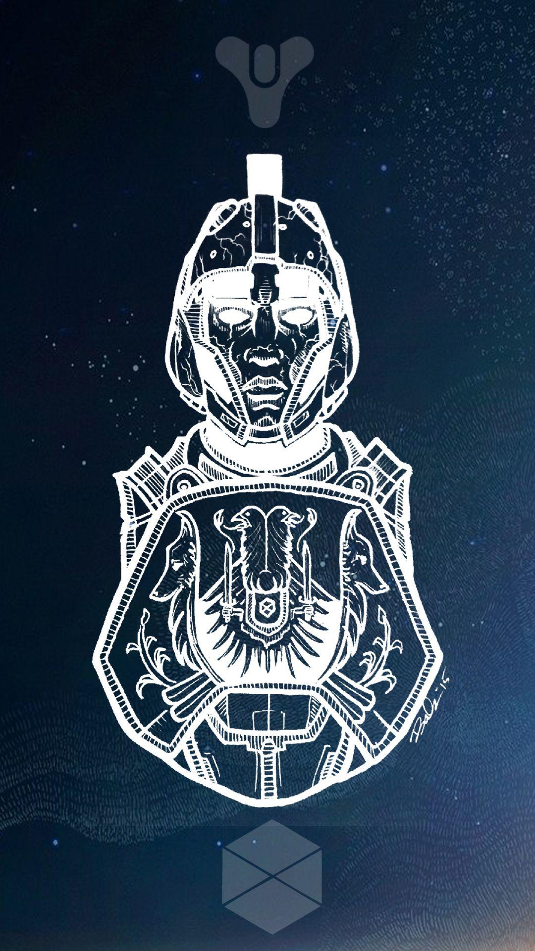 1080x1920 Titan Destiny Wallpaper