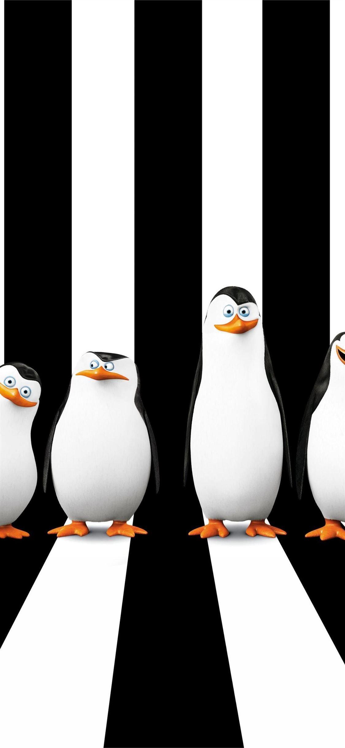 1125x2436 Penguins of Madagascar Phone iPhone Wallpaper Free Download
