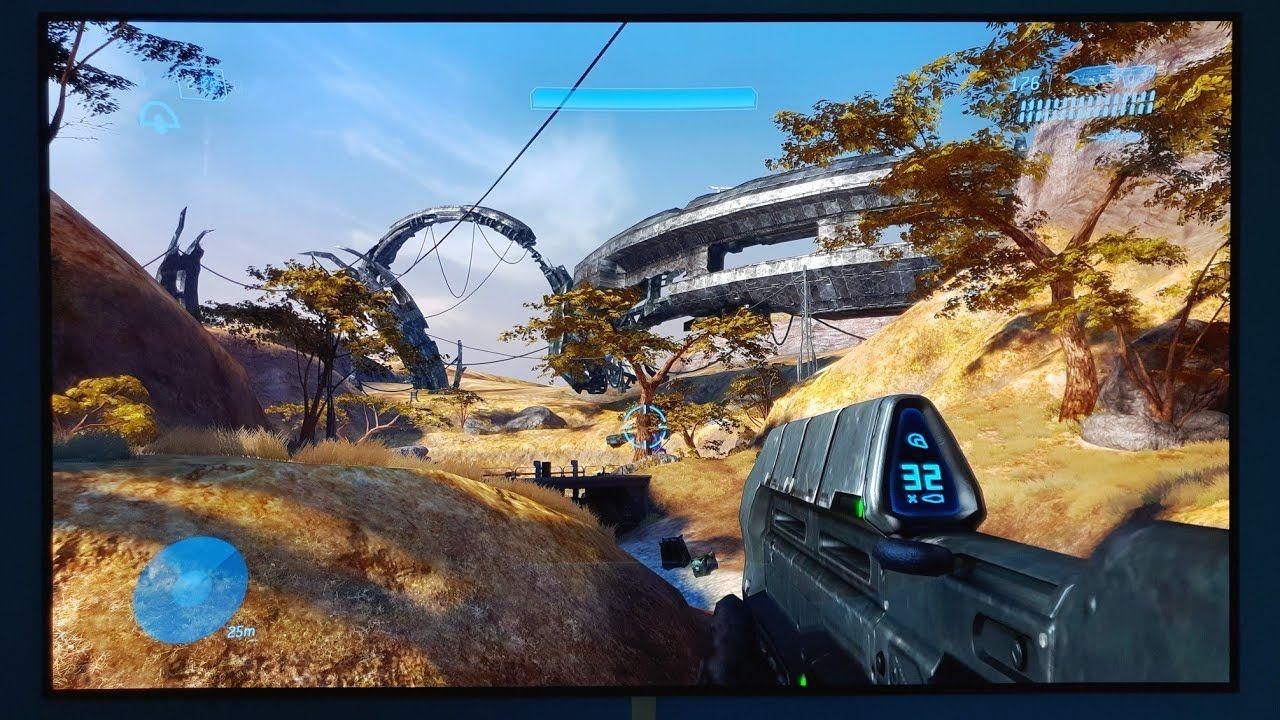 1280x720 Halo MCC: HALO 3 in true 4K HDR 60fps XBOX One X Enhanced on my LG