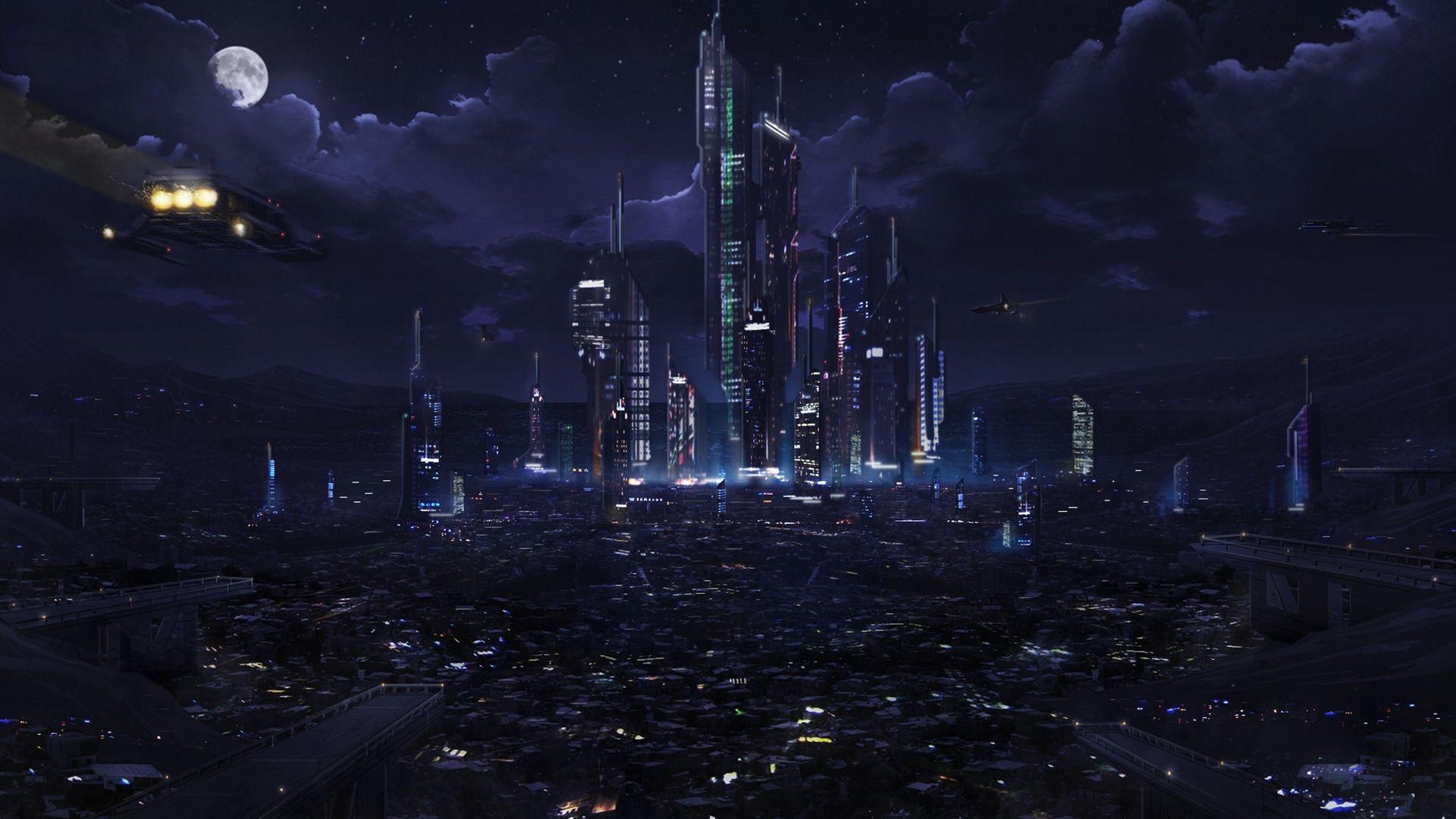 1920x1080 Futuristic Desktop Background