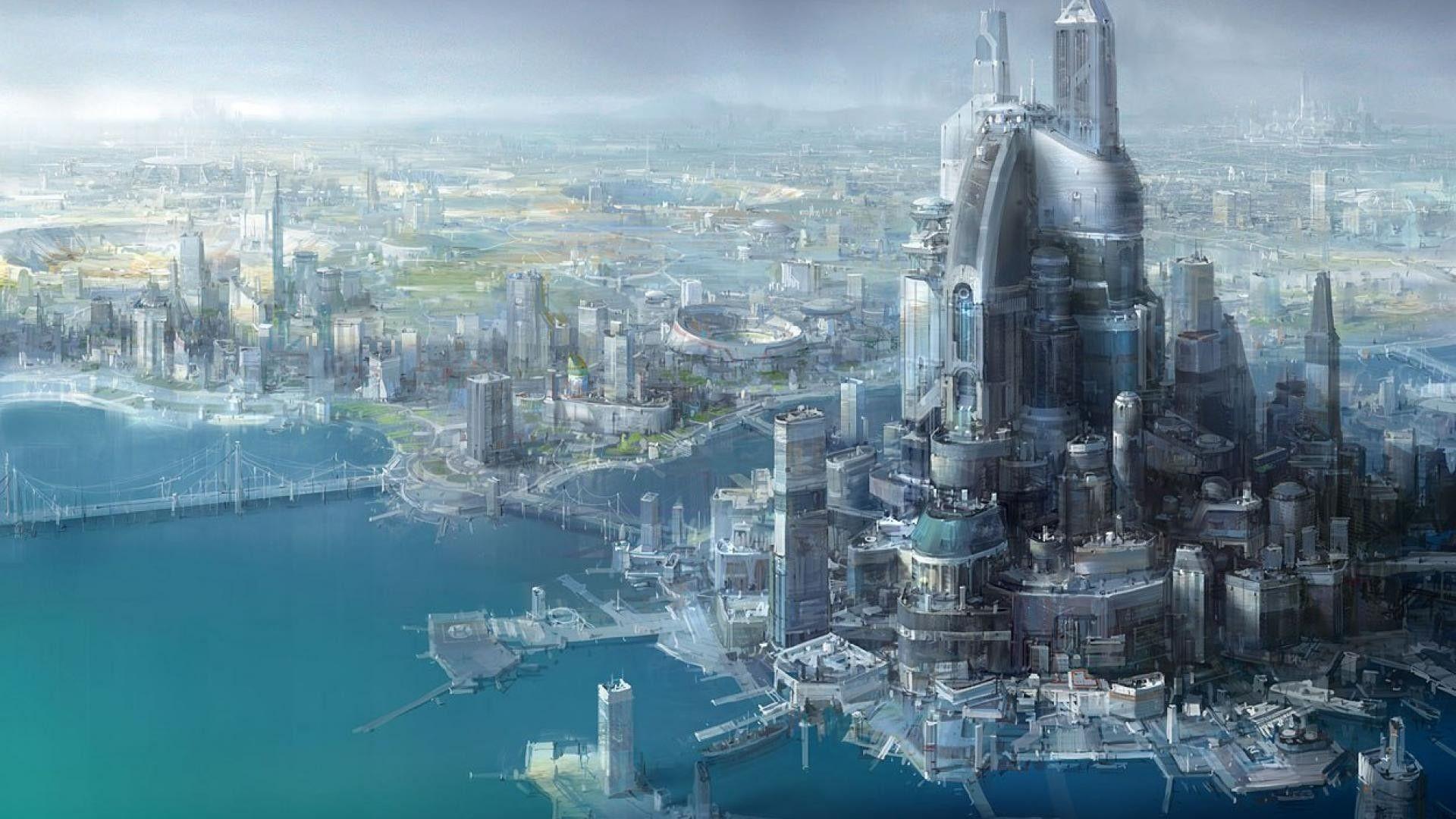 1920x1080 Futuristic Desktop Wallpaper