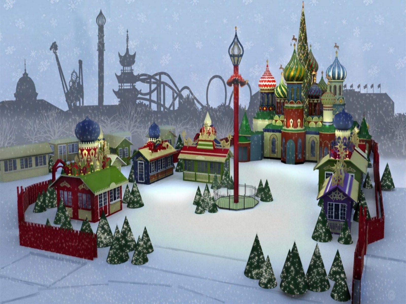 1600x1200 Russian Christmas Wallpaper