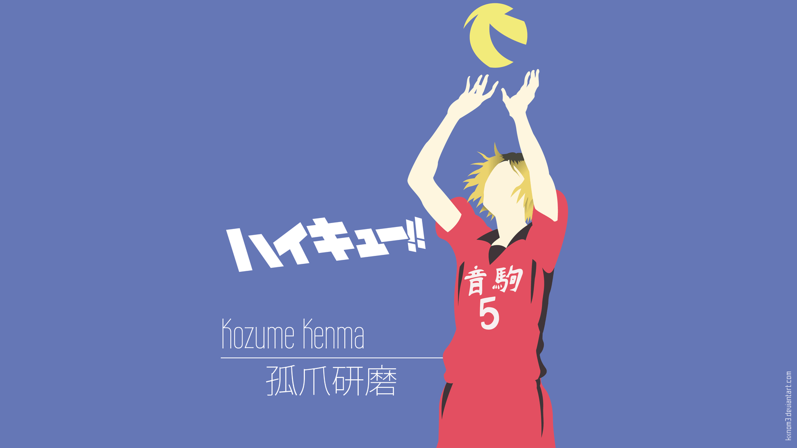 Волейбол аниме Kenma