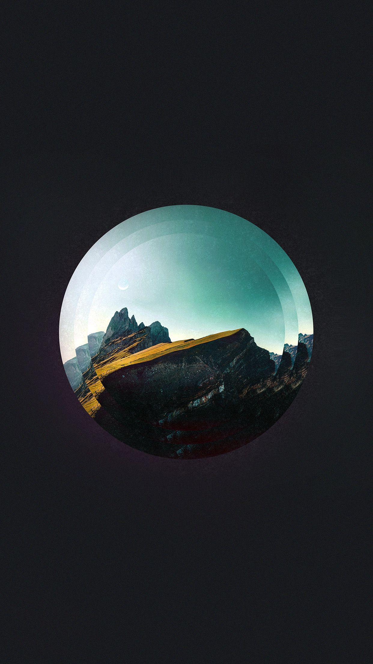 1242x2208 Tycho Art Cover Music Minimal Art Dark Wallpaper