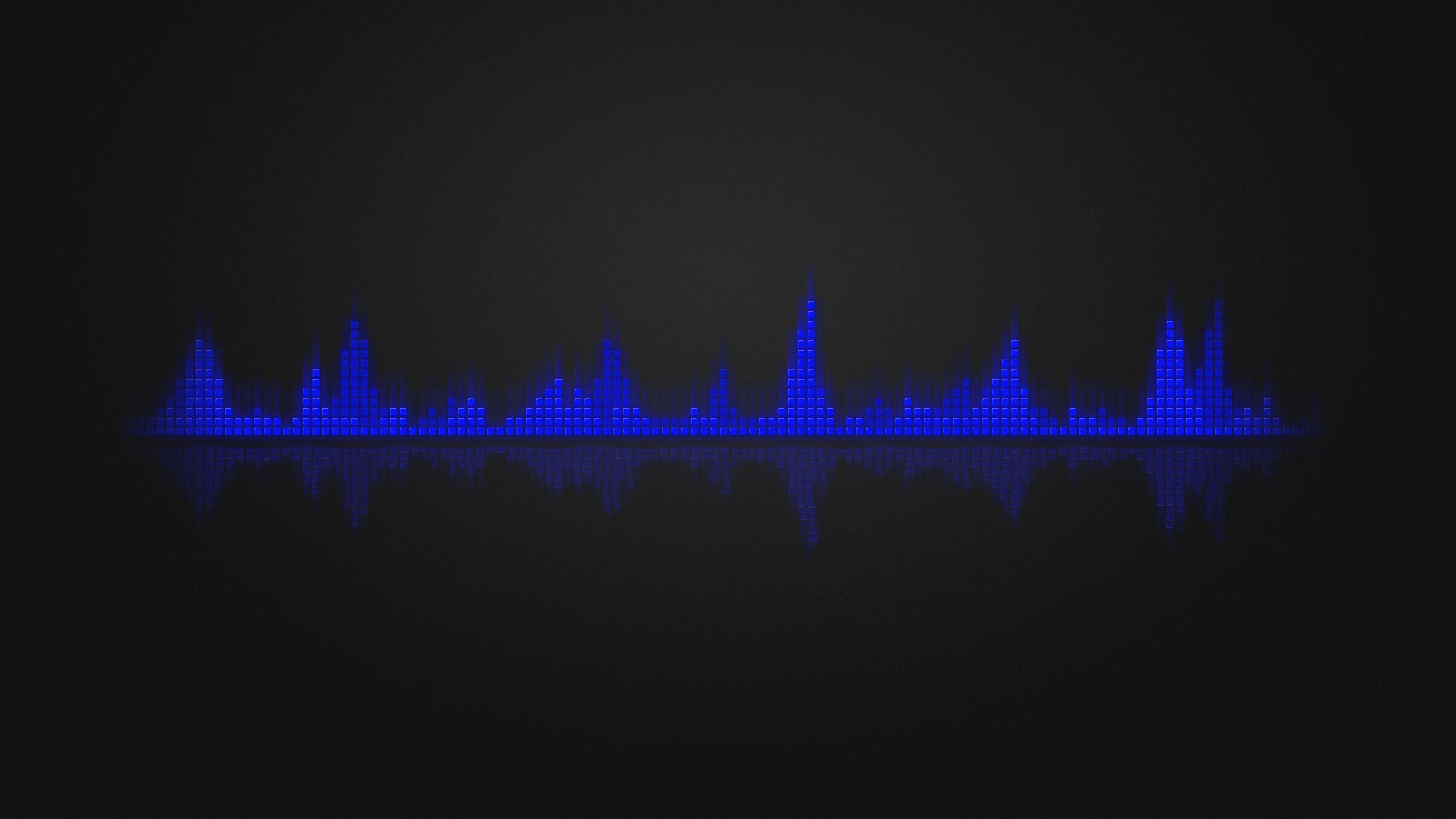 5120x2880 Music Equalizer Minimal 5K Wallpaper, HD Abstract 4K