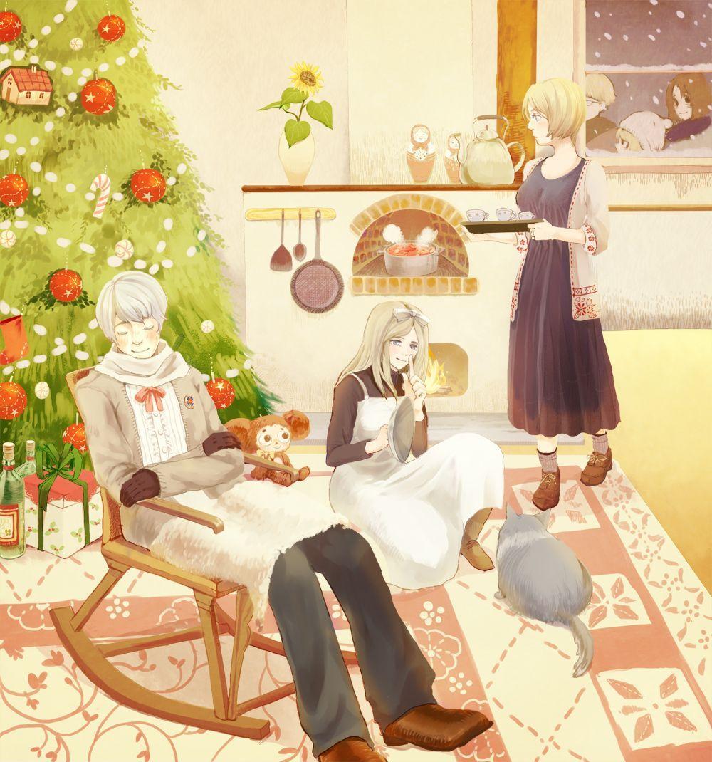 1000x1070 Russian Christmas)p.1 by くっく / Belarus