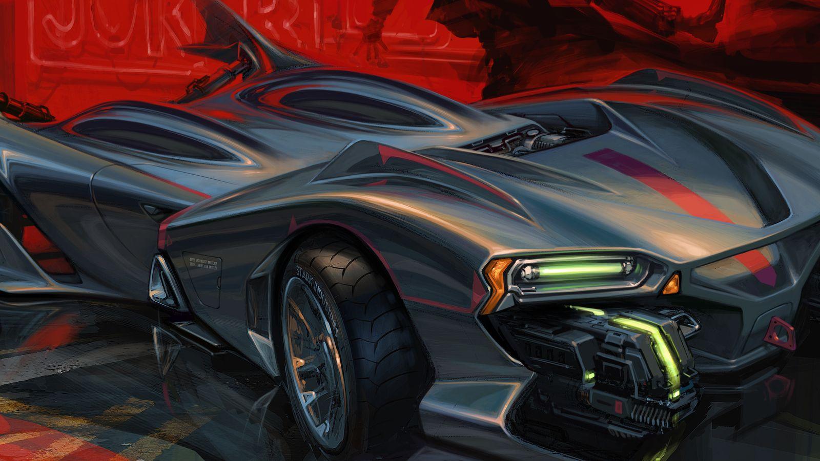 1600x900 Futuristic Artistic Car 1600x900 Resolution HD 4k