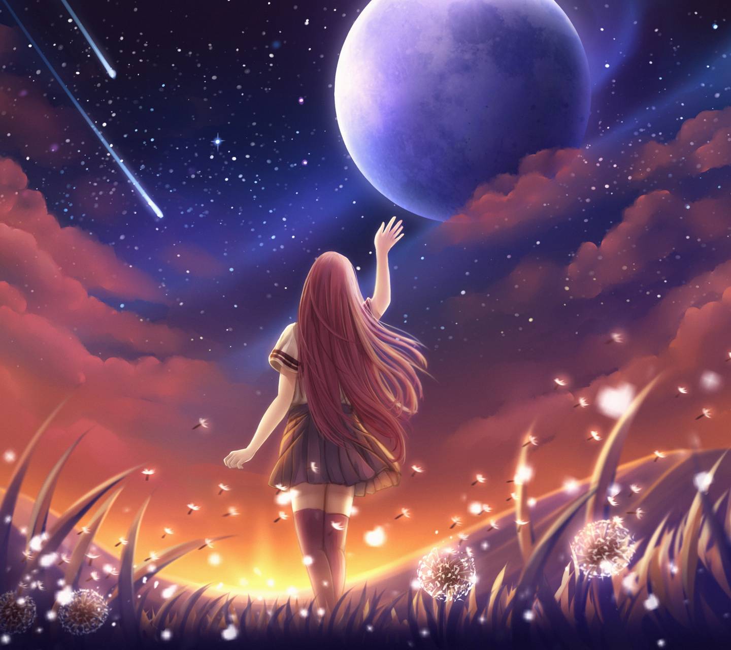 Alone Anime Girl Wallpapers - Top Free Alone Anime Girl Backgrounds ...