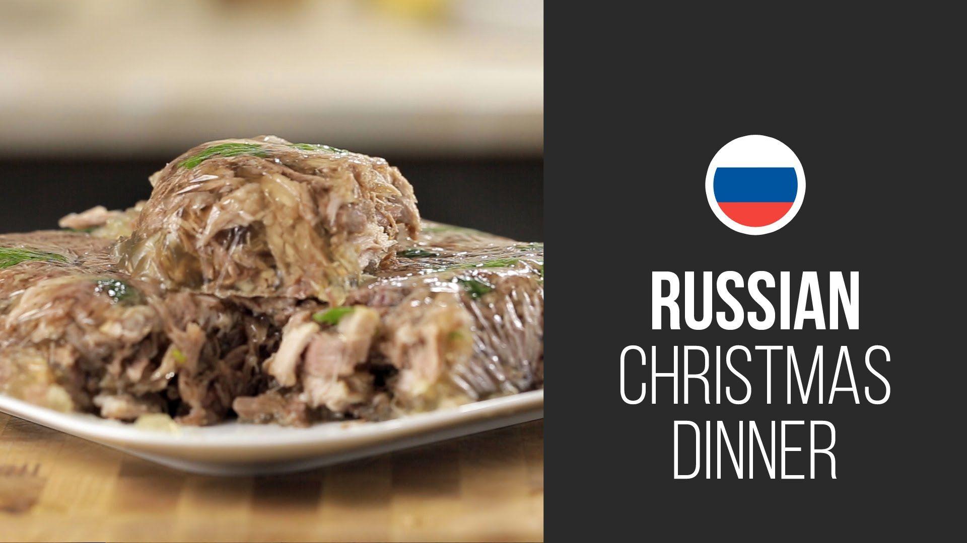 1920x1080 Russian Meat Aspic.. Gastrolab Russian Christmas Dinner