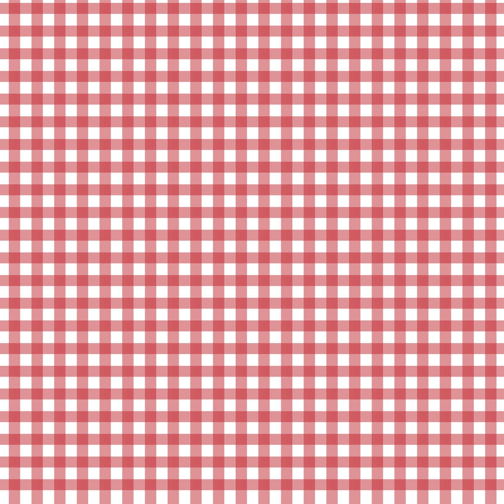 1920x1920 Red Checked Wallpaper