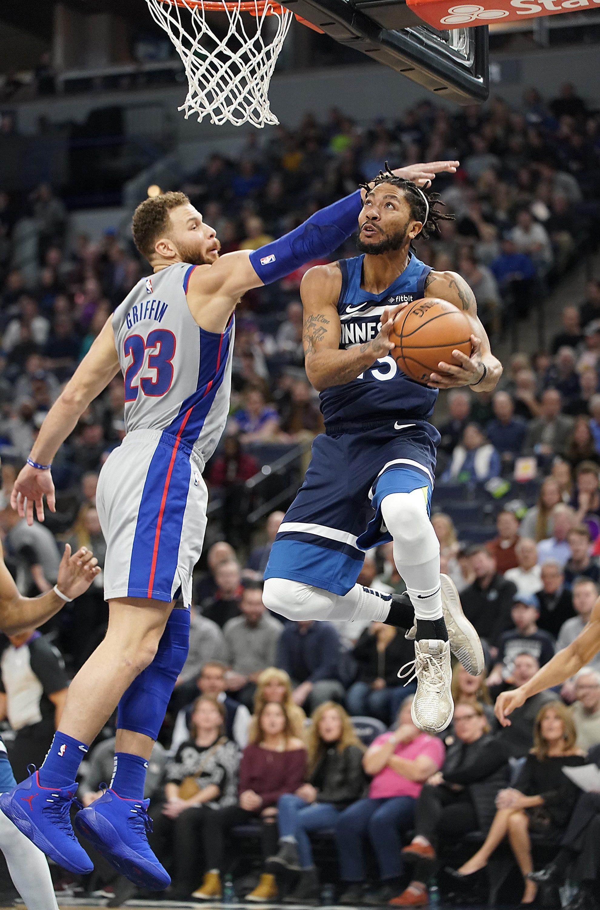1980x3000 NBA free agency: Derrick Rose leaves Timberwolves for Pistons