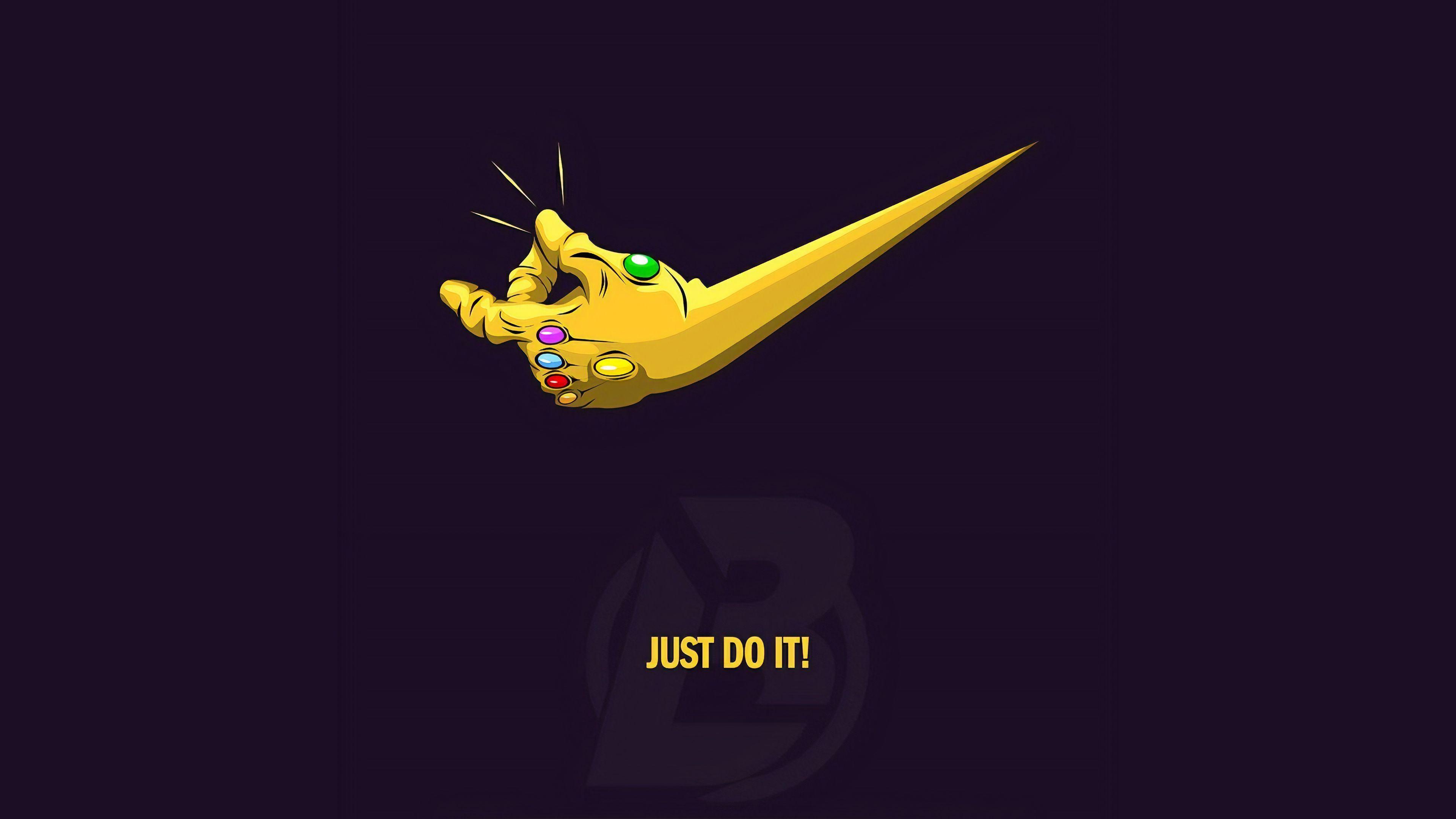 3840x2160 Just Do It Thanos 4k, HD Superheroes, 4k Wallpaper, Image, Background, Photo and Picture