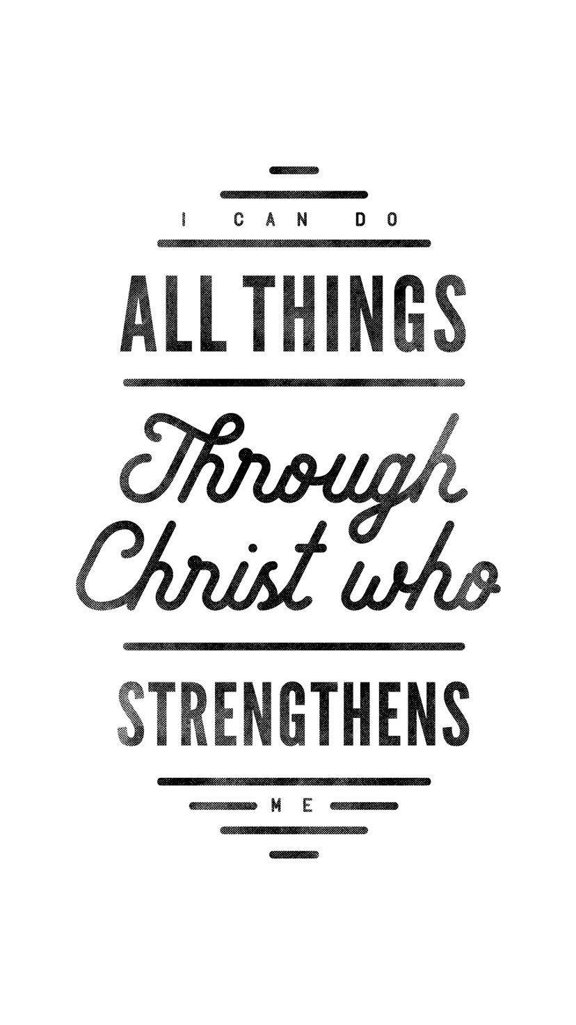 828x1472 I Can Do All Things Wallpaper