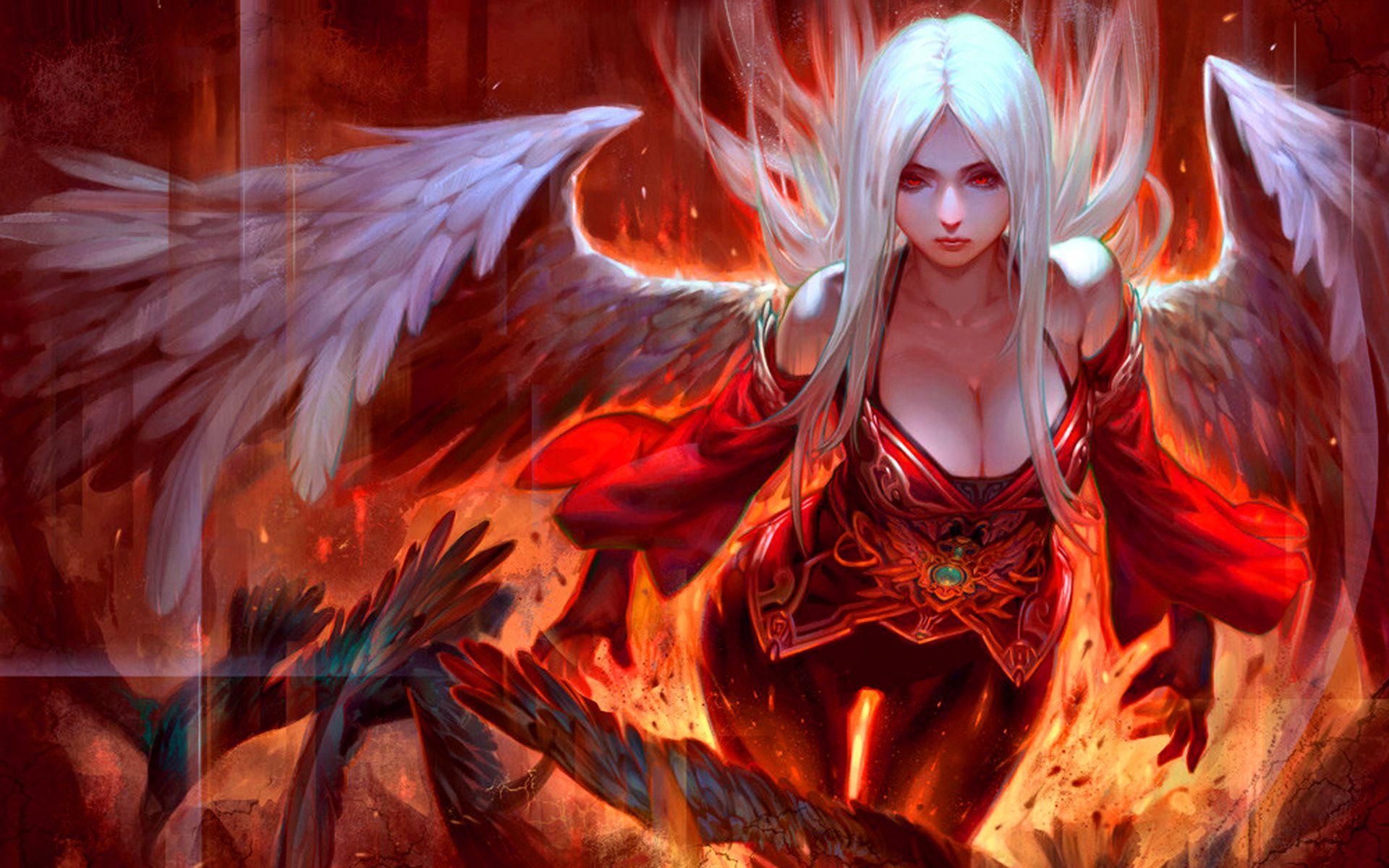 1920x1200 Fallen Angel HD Wallpaper