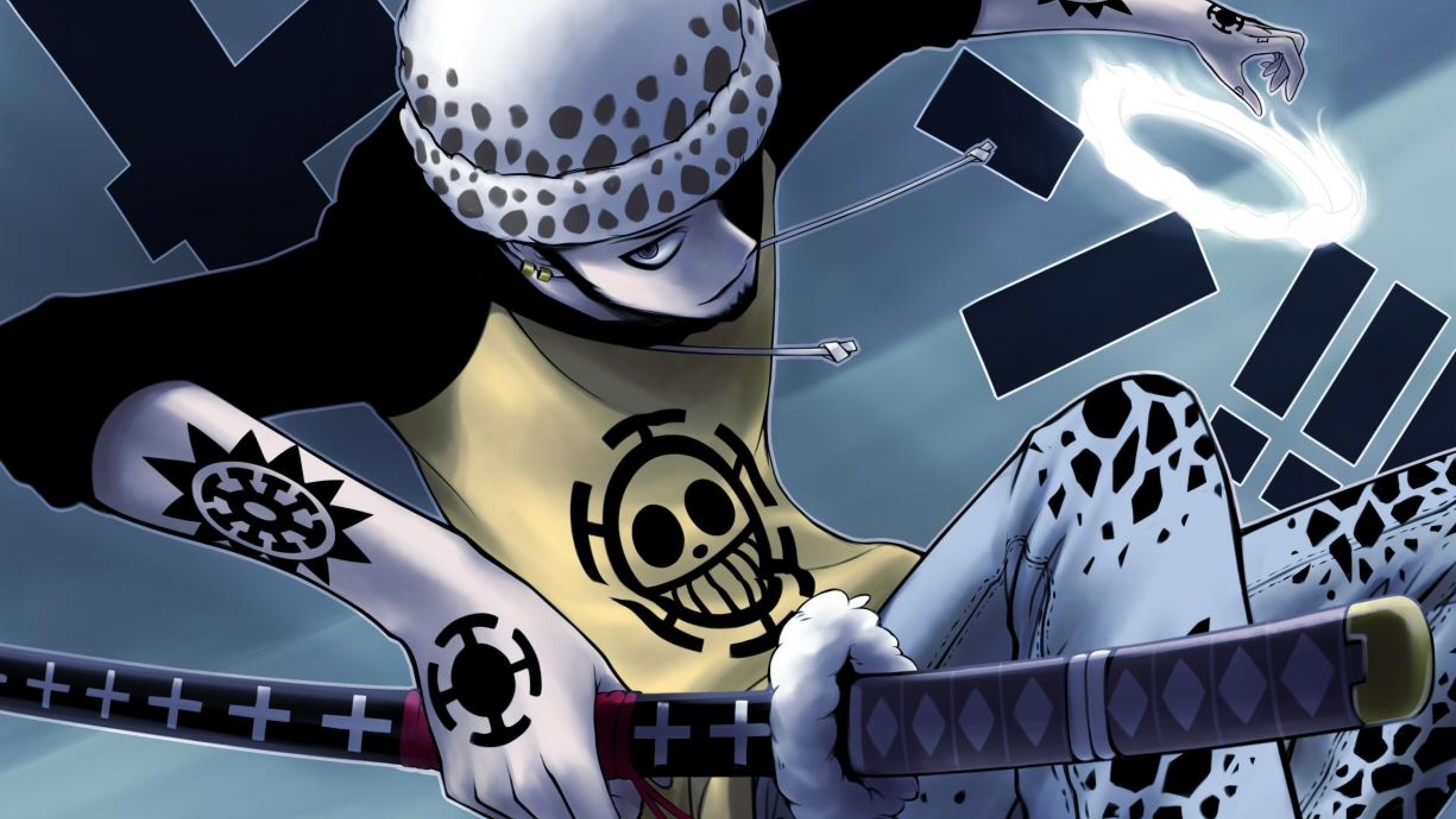 3840x2160 One Piece Law Wallpaper