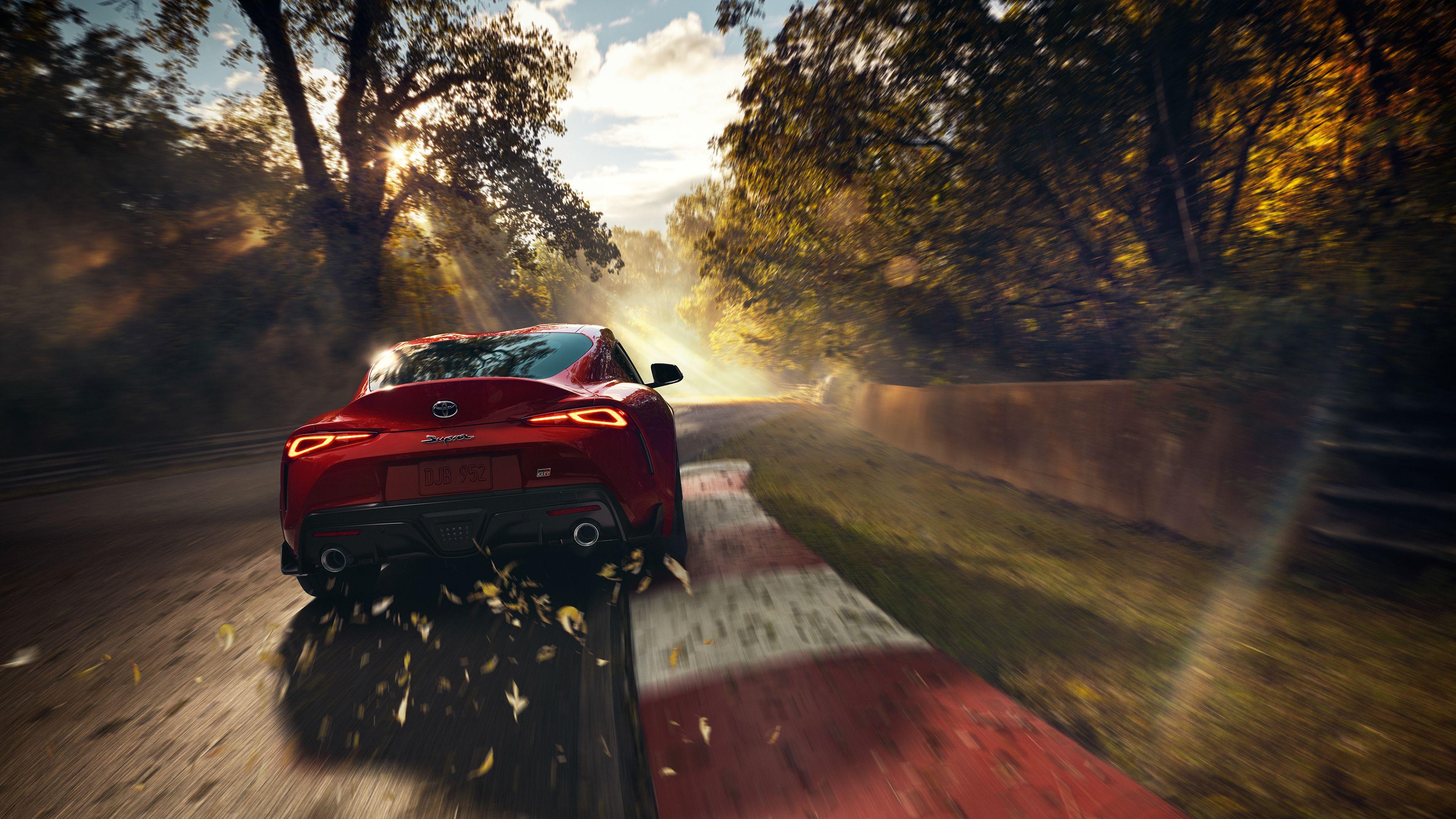 3840x2160 Wallpaper 4k Toyota Supra Rear 4k 4k Wallpaper, Cars Wallpaper, Hd Wallpaper, Toyota Supra Wallpaper, Toyota Wallpaper