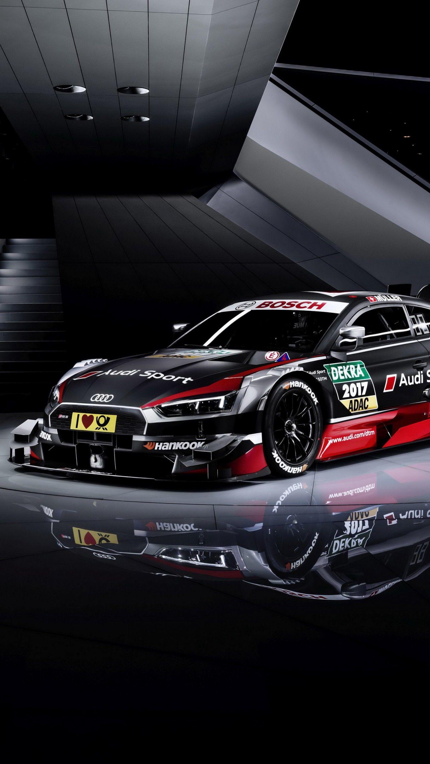 1440x2560 Wallpaper Audi RS 5 Coupe DTM, Geneva Motor Show, Audi Sport, 2017