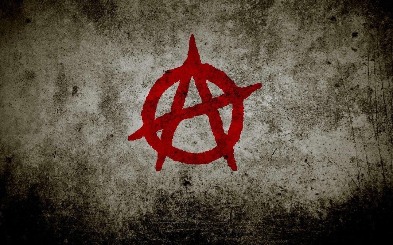 1280x800 Anarchy Flag Wallpaper