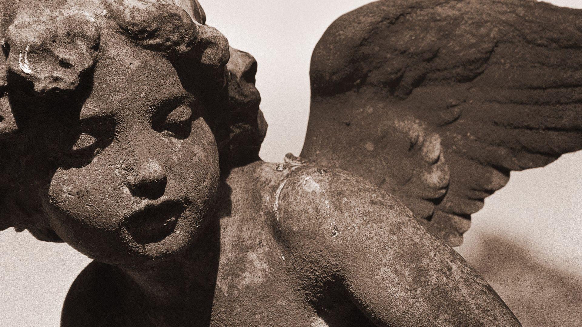 1920x1080 Free download Cool Angels Art Sculpture Wallpaper HD Wallpaper