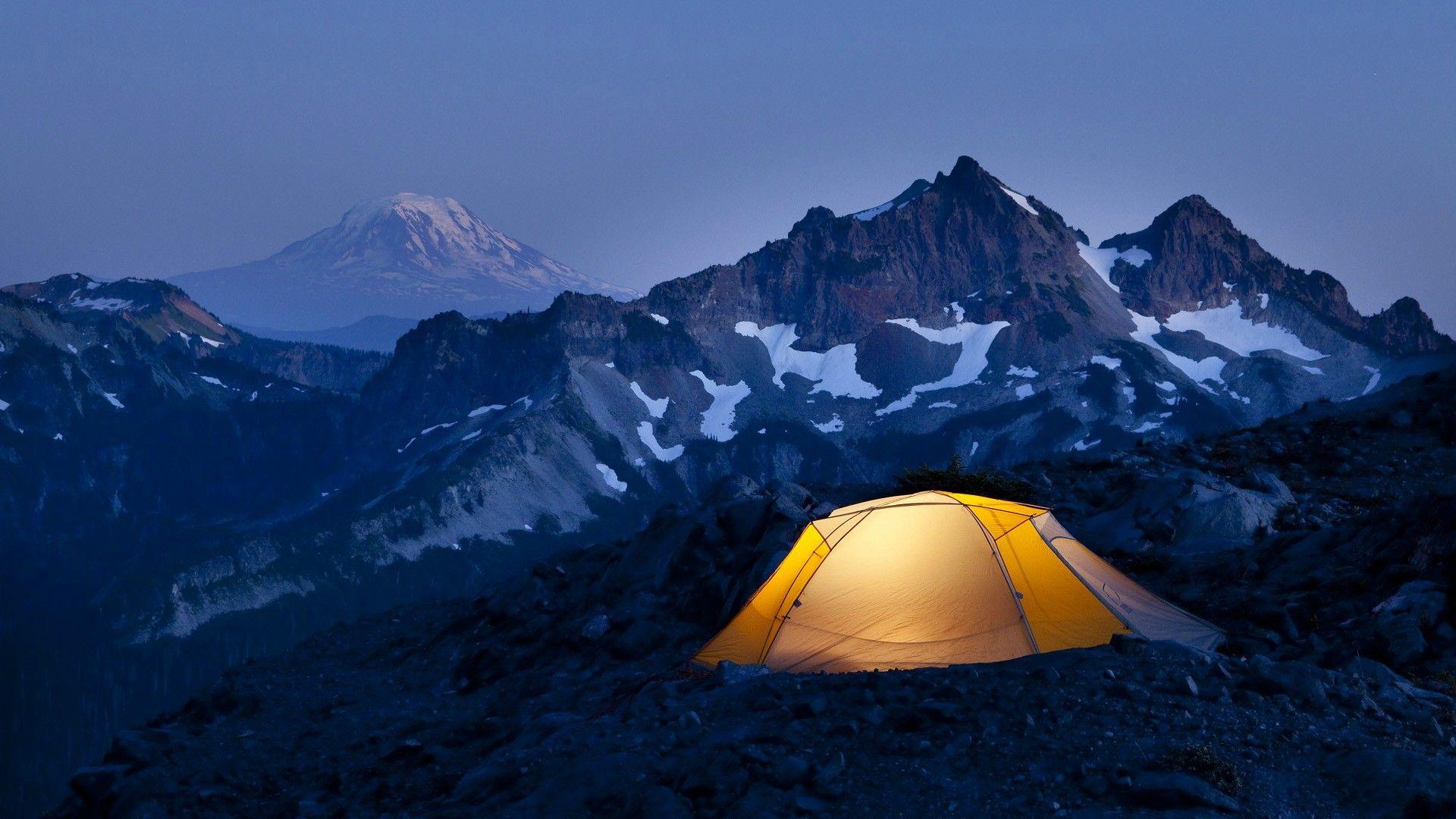 Mountain Camping Wallpapers - Top Free Mountain Camping Backgrounds ...