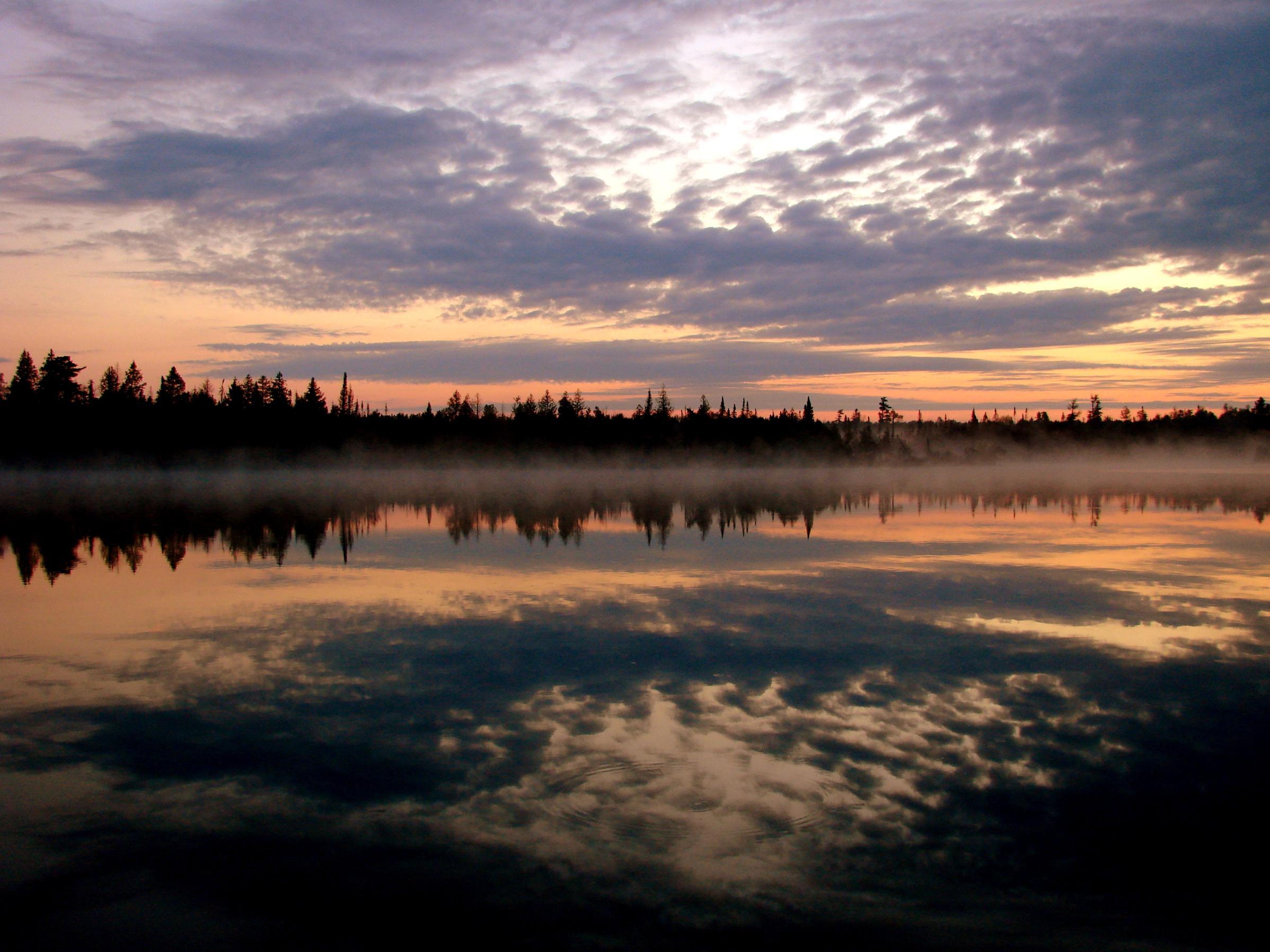 2396x1797 BWCA Desktop wallpaper Boundary Waters Listening Point