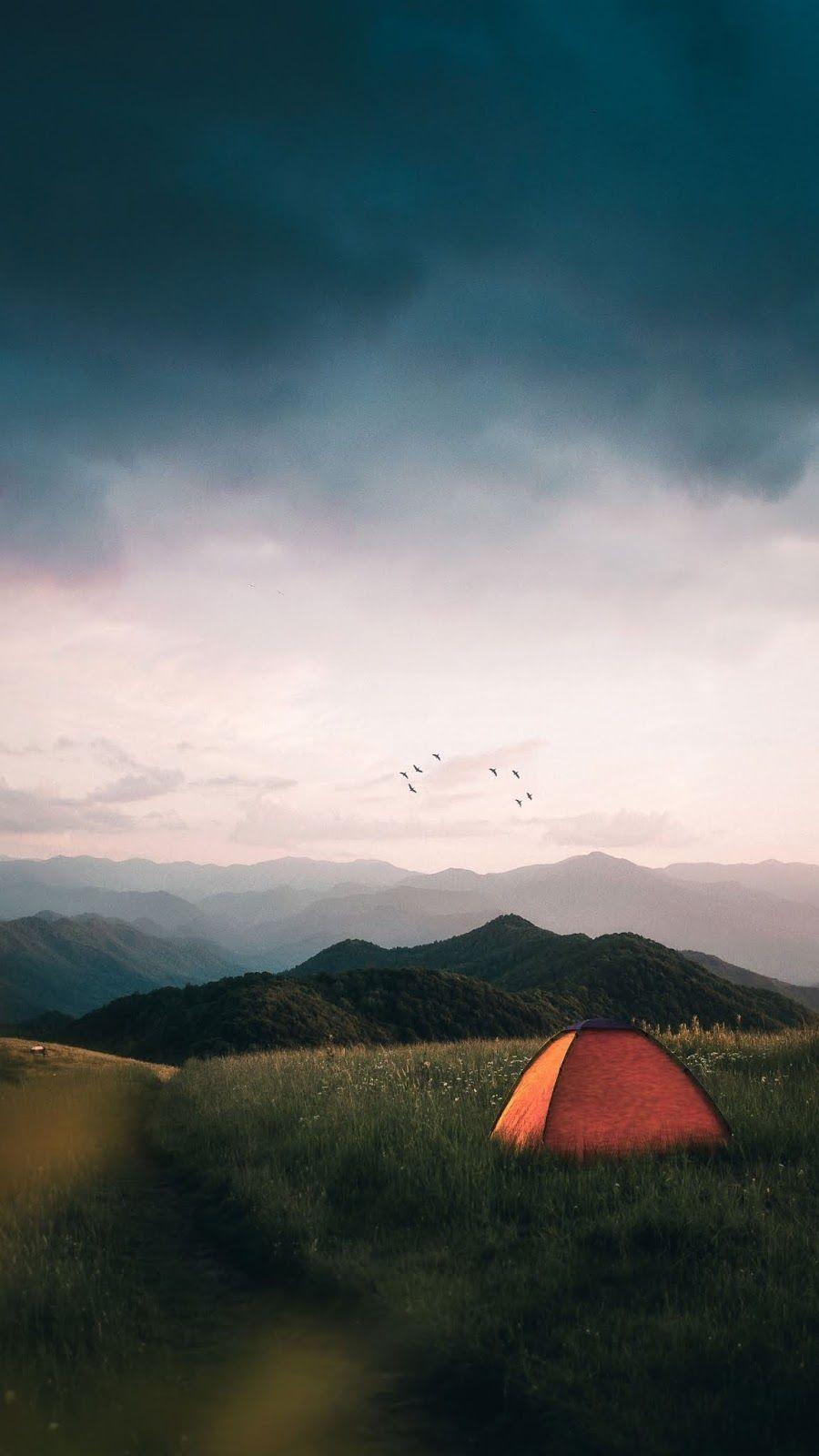 900x1600 Camping Wallpaper HD