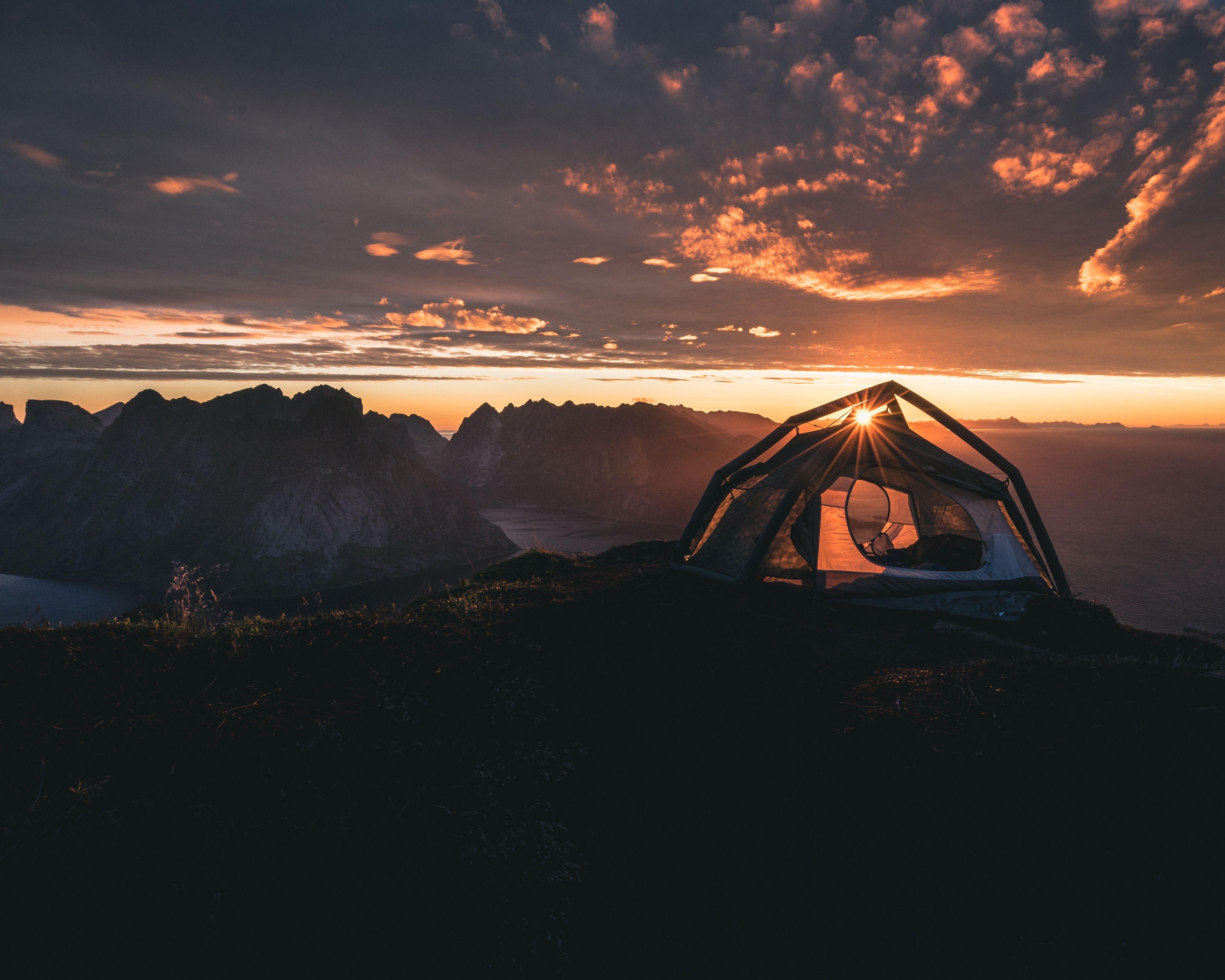 4624x3699 #camping, #sunrise, #mountains, #landscape, wallpaper
