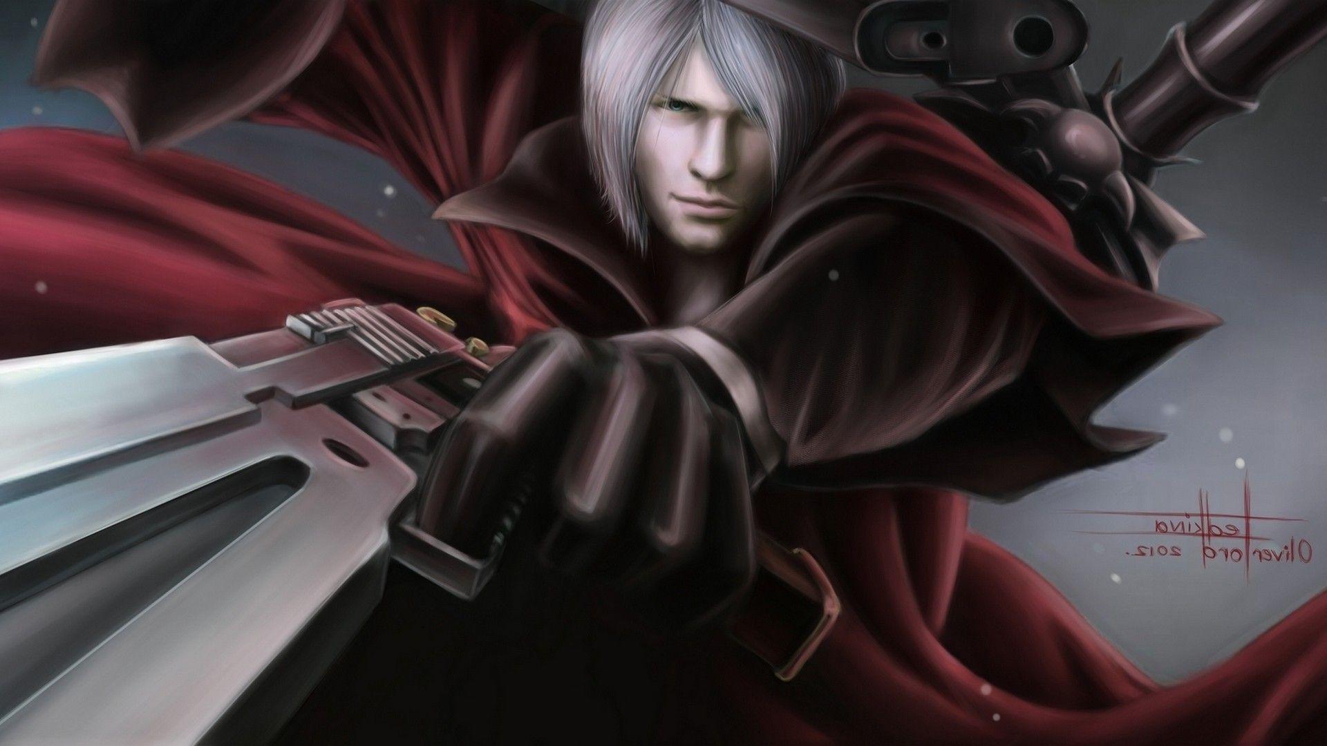 1920x1080 video Games, Devil May Cry, Dante Wallpaper HD / Desktop
