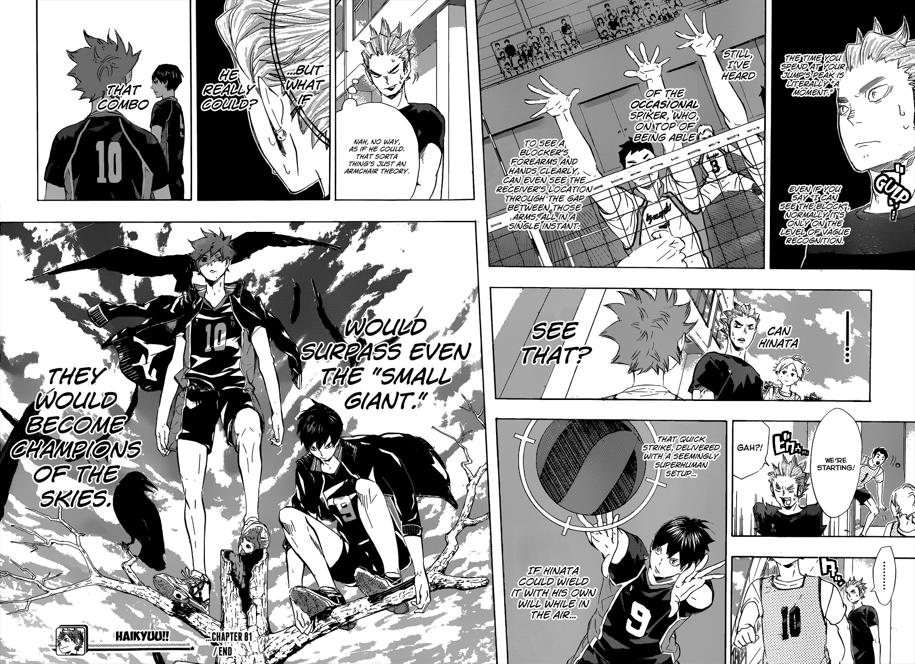 Haikyuu!!, Chapter 403 - Haikyuu!! Manga Online  Haikyuu yachi, Haikyuu  anime, Haikyuu wallpaper