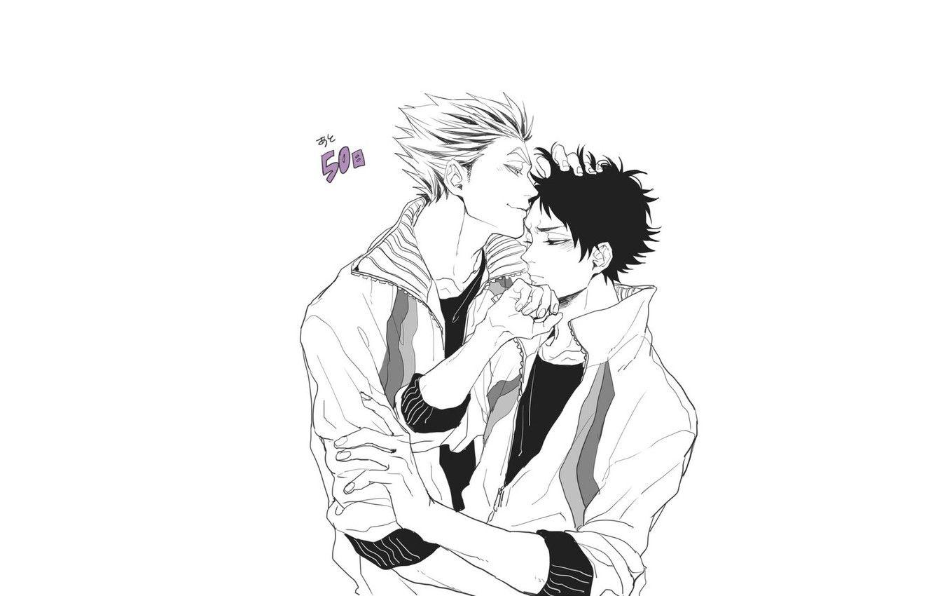 1332x850 Wallpaper guys, Volleyball, Haikyuu, Akaashi Keiji, Bokuto Kotar image for desktop, section сёнэн