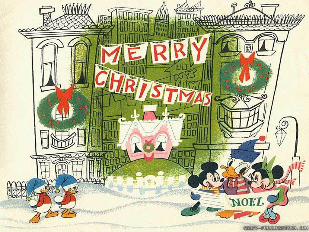 1024x768 Disney Christmas wallpaper 2