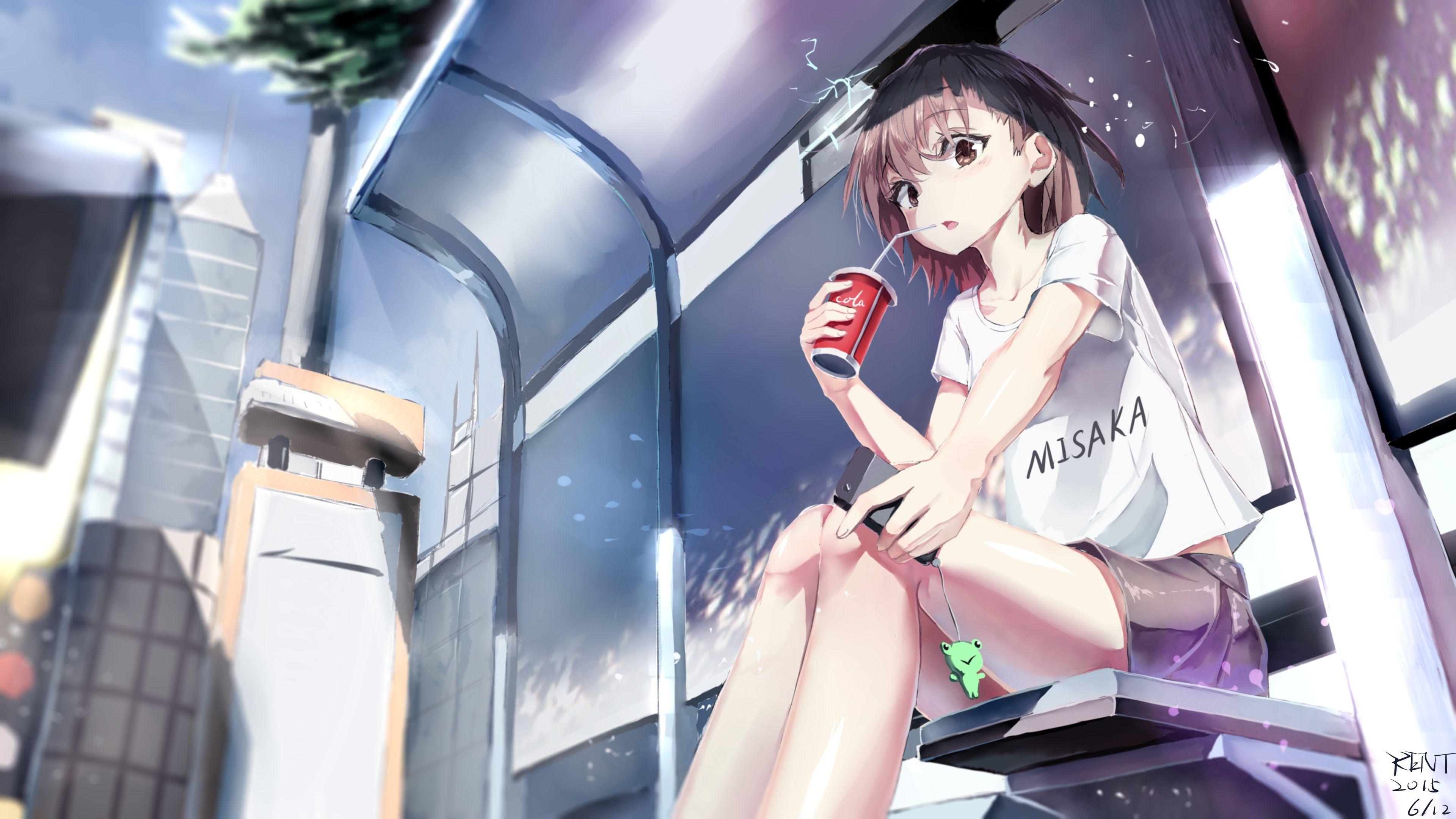 3840x2160 A Certain Scientific Railgun, HD Anime, 4k Wallpaper, Image