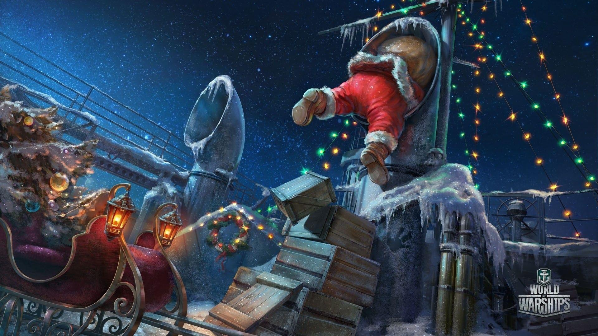 1920x1080 Santa Wallpaper