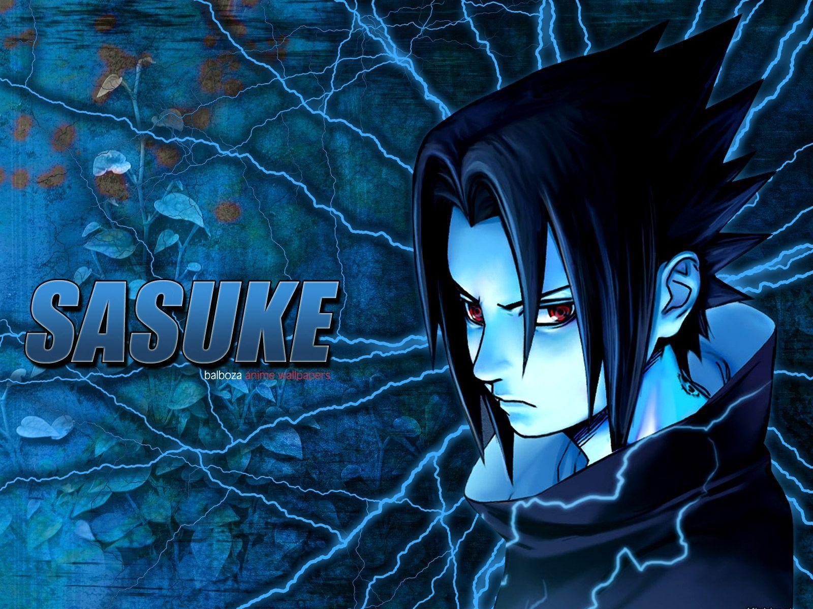 1600x1200 Wallpaper Sasuke Naruto Anime Picture Desktop Computer