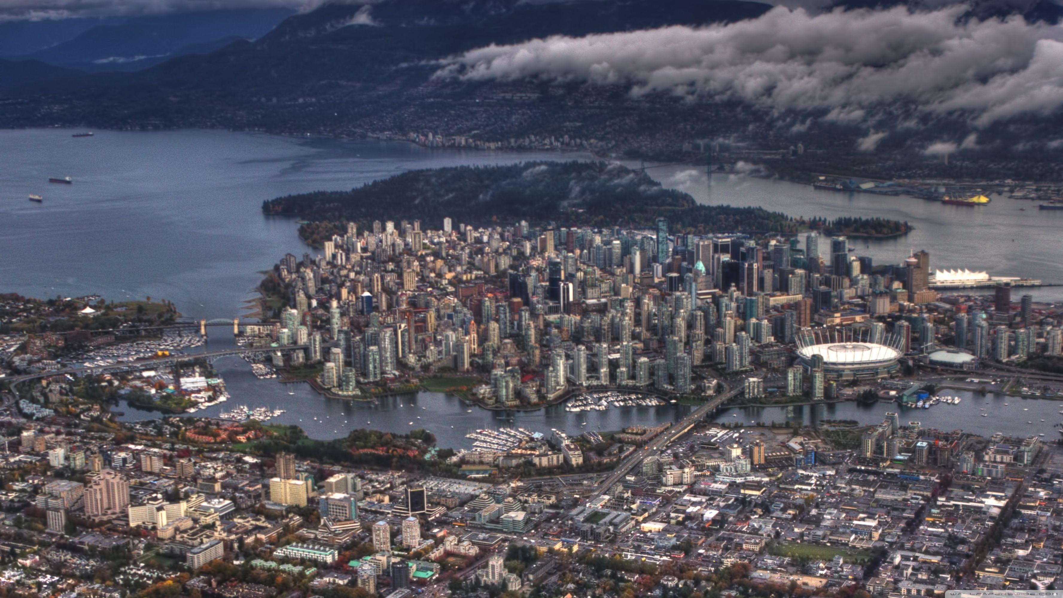 3554x1999 Vancouver Wallpaper