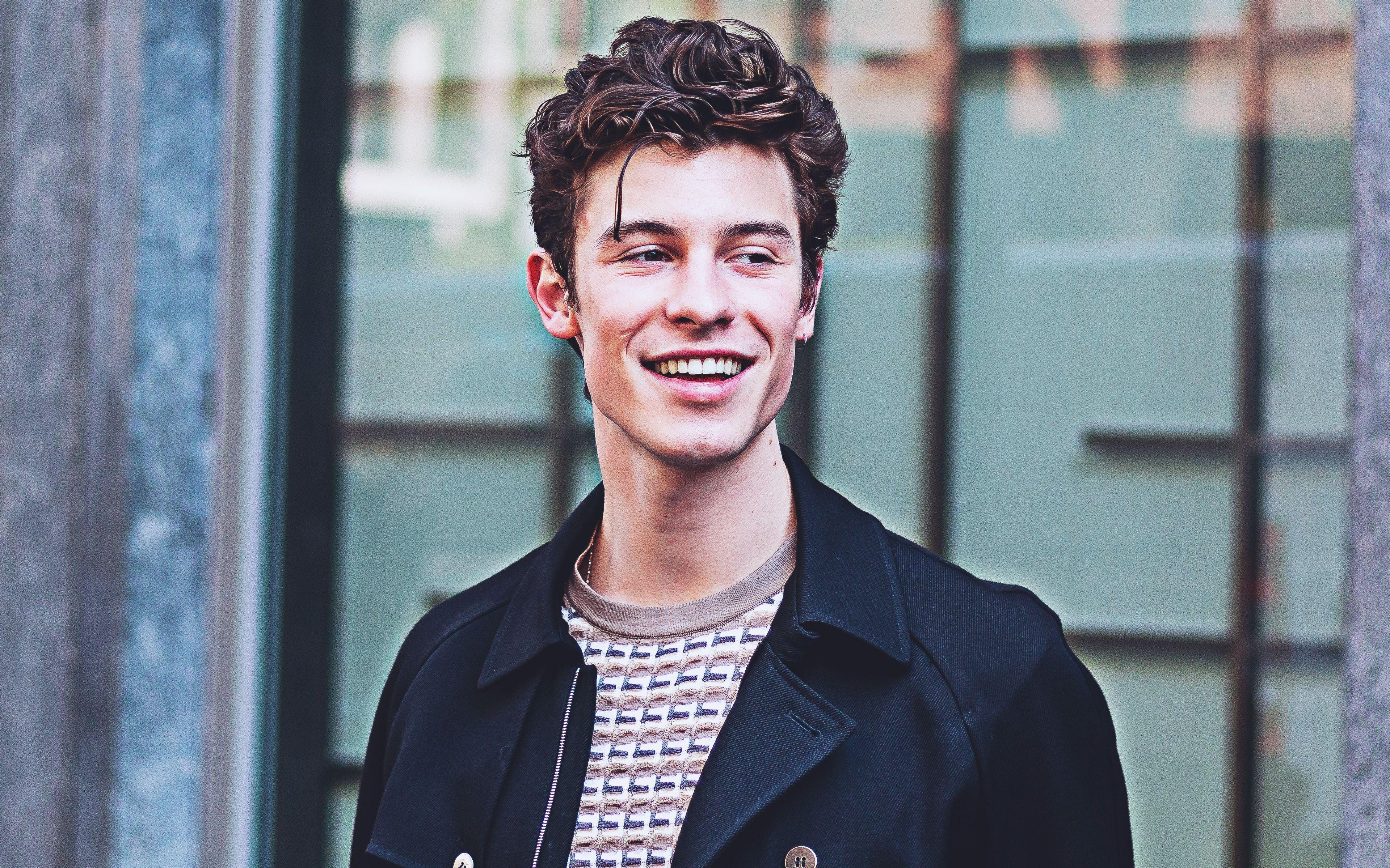 3840x2400 Download wallpaper 4k, Shawn Mendes, canadian celebrity