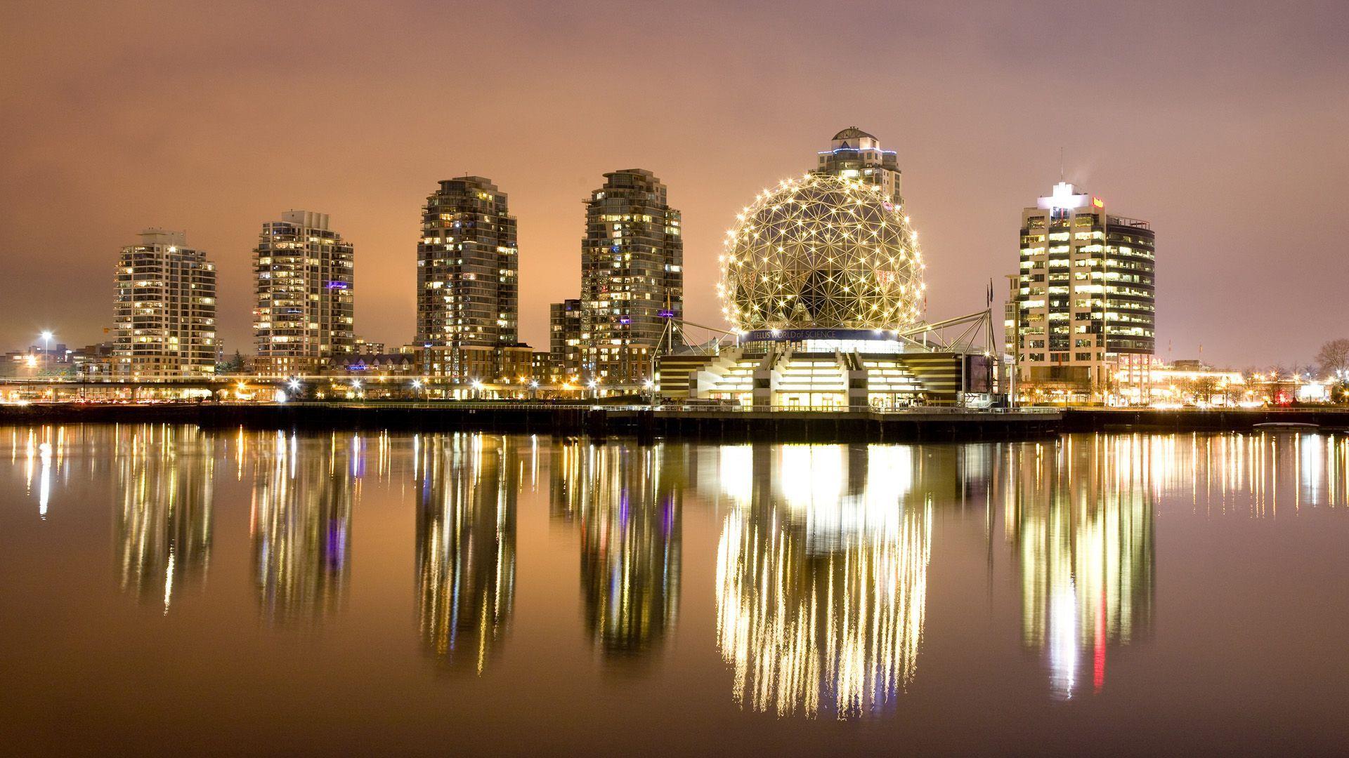 1920x1080 Downtown Vancouver Wallpaper