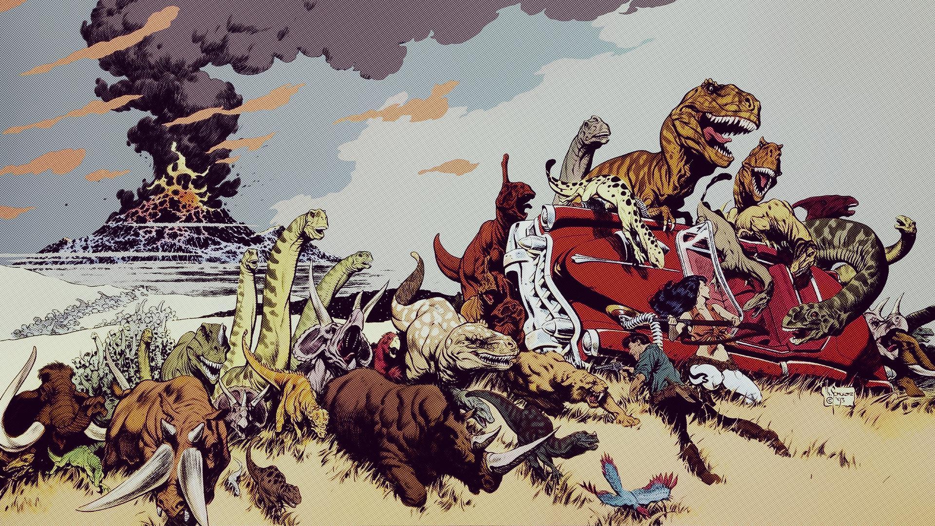 1920x1080 Cadillacs & Dinosaurs